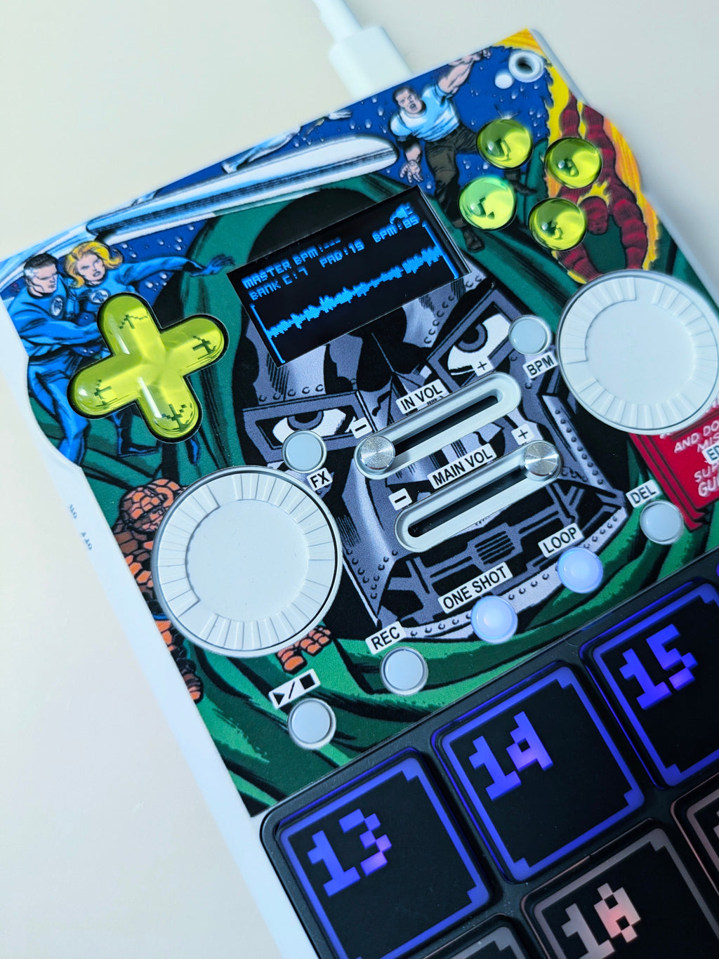 Doctor DOOM 01 - Casio SXC-1 Skin