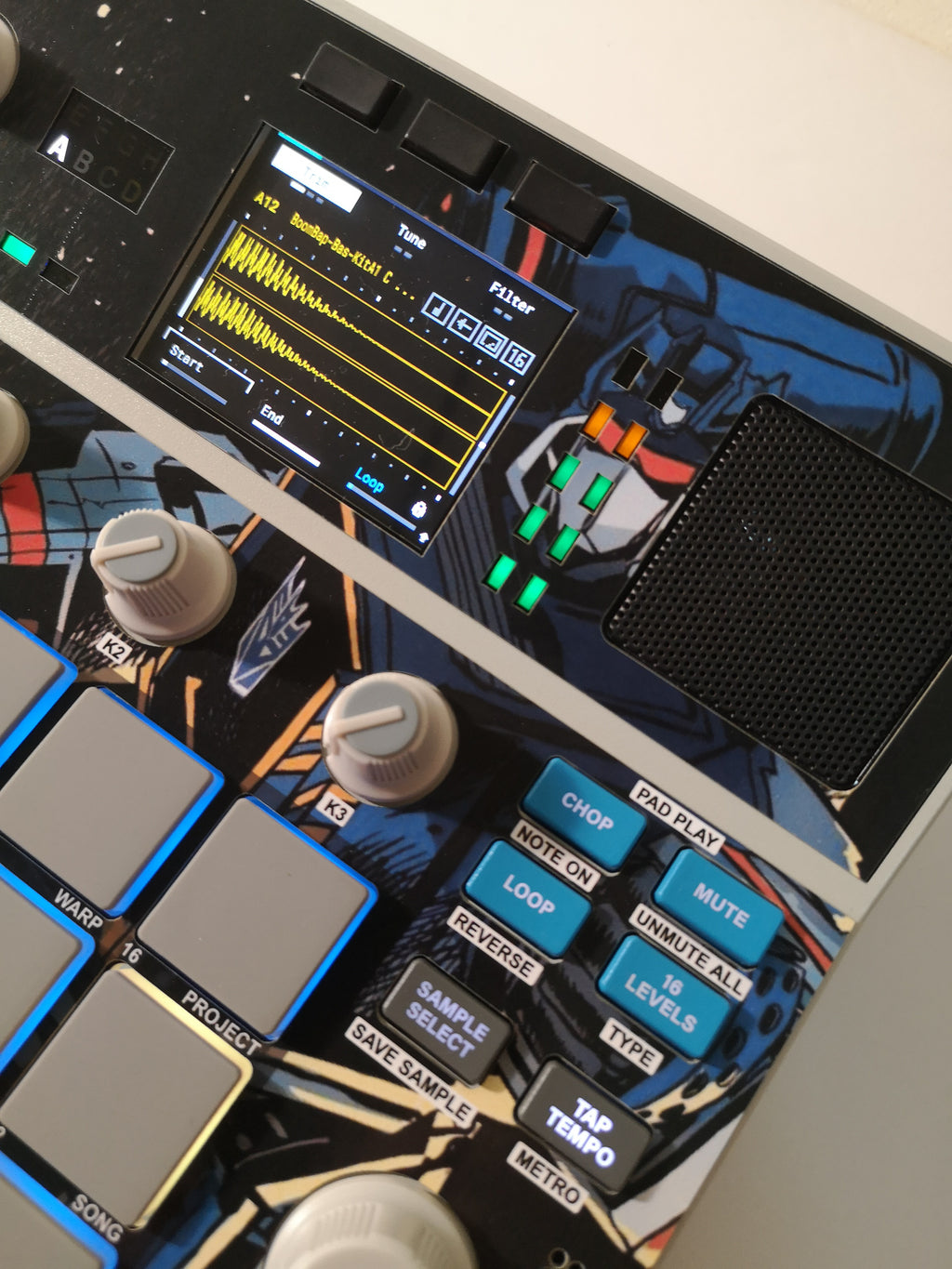 Transformers Soundwave 02 - AKAI MPC Sample Skin - Lofi Andy