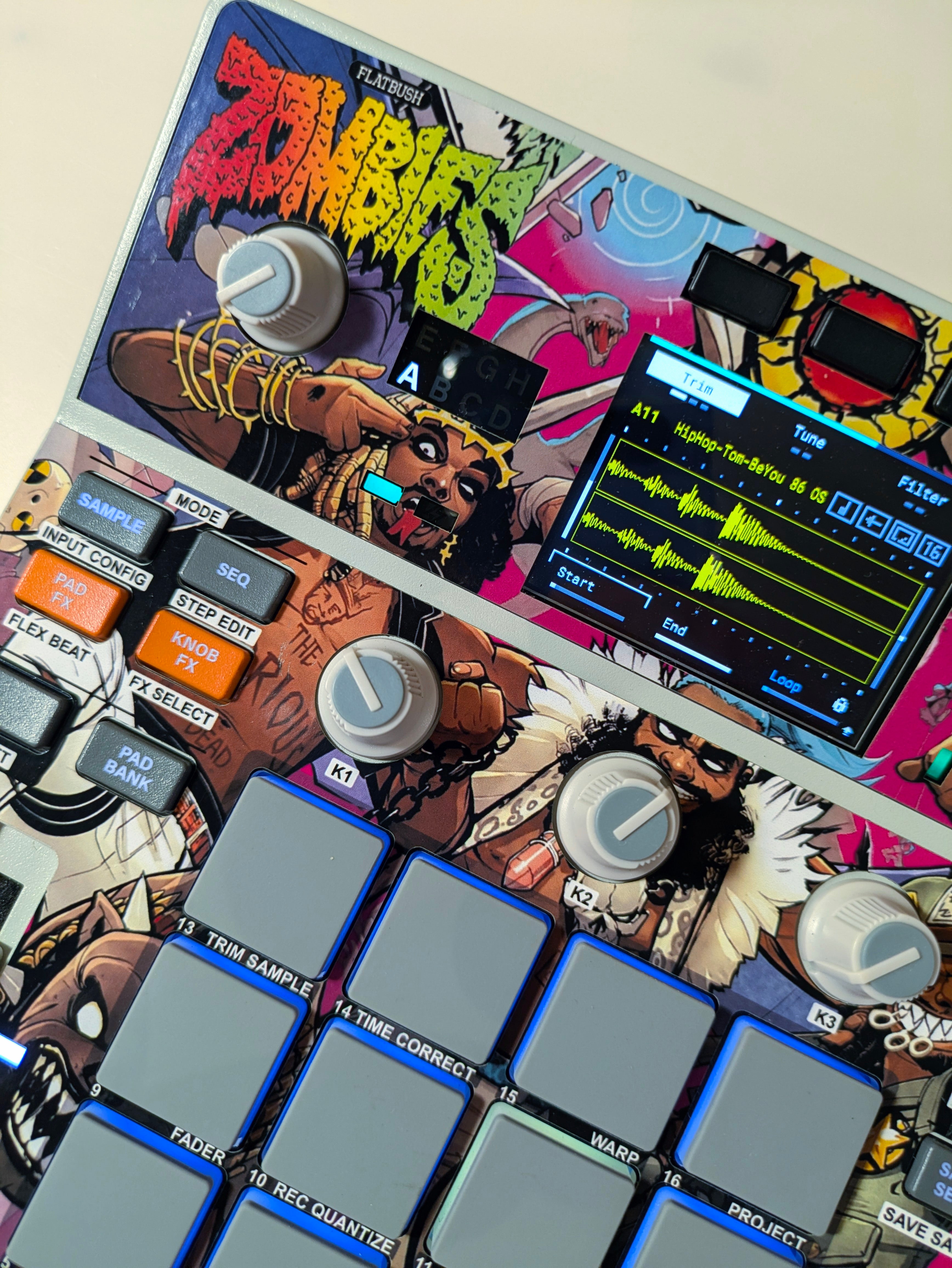 Flatbush Zombies – 3001: A Laced Odyssey - AKAI MPC Sample Skin - Lofi Andy