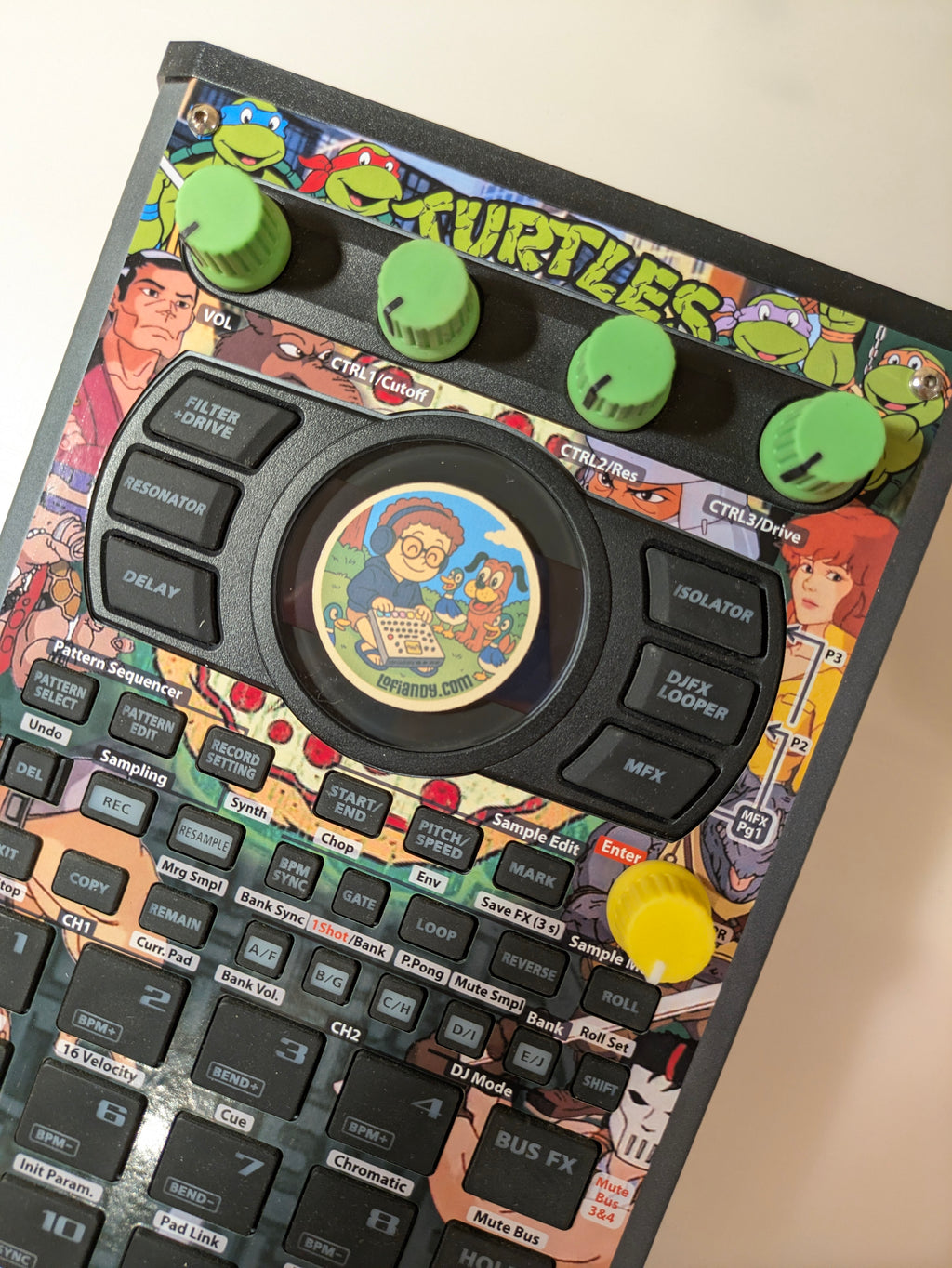 TMNT - Roland SP-404 MKII Skin