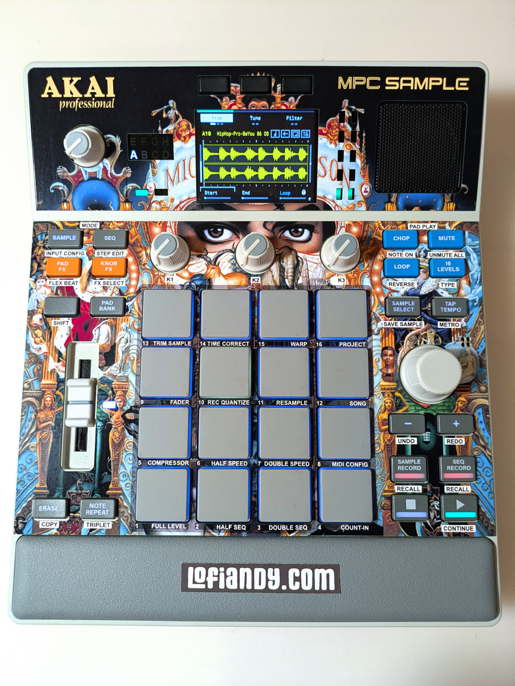 MJ Dangerous - AKAI MPC Sample Skin