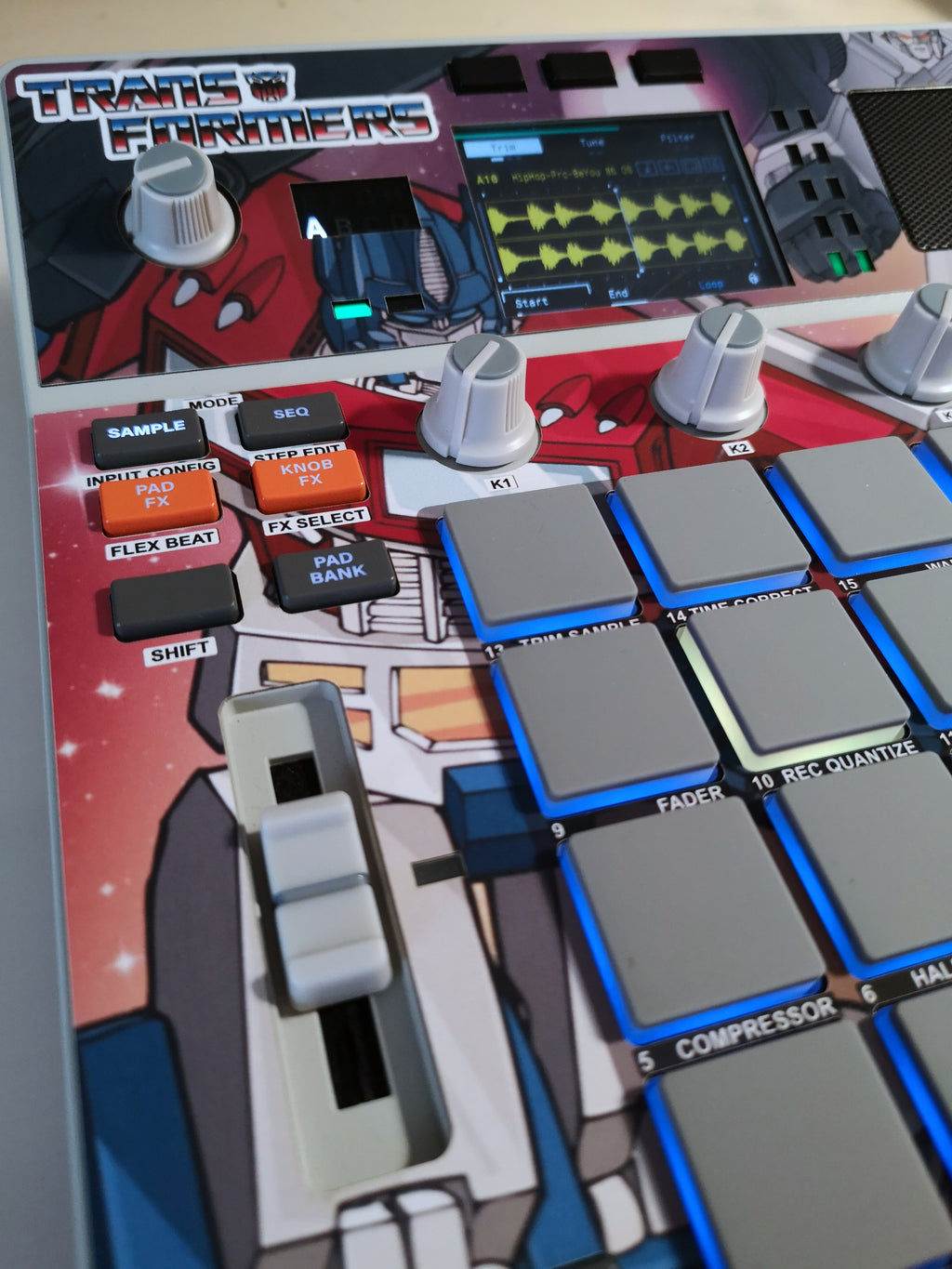Transformers 01 - AKAI MPC Sample Skin - Lofi Andy