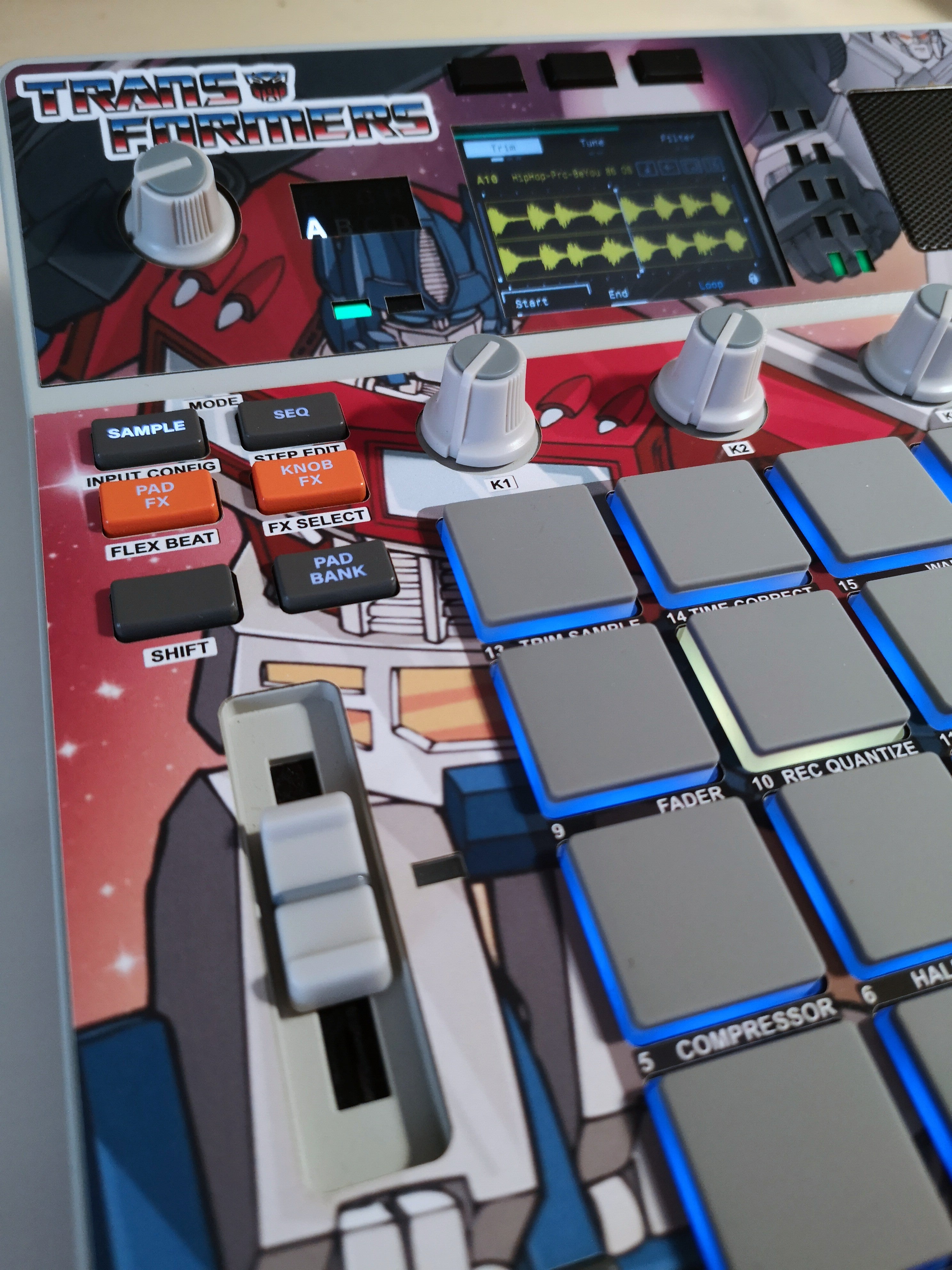 Transformers 01 - AKAI MPC Sample Skin - Lofi Andy