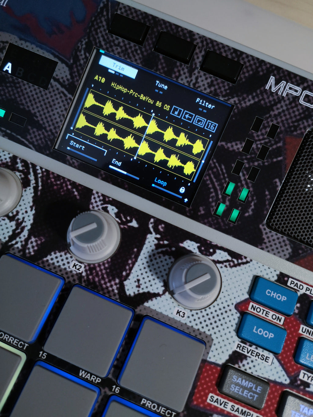 Hokuto No Ken - AKAI MPC Sample Skin