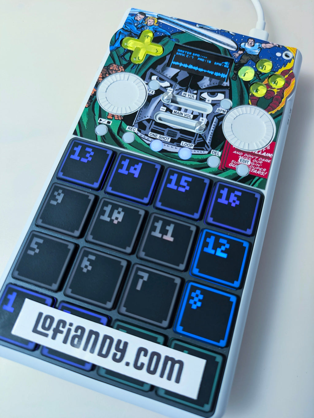 Doctor DOOM 01 - Casio SXC-1 Skin