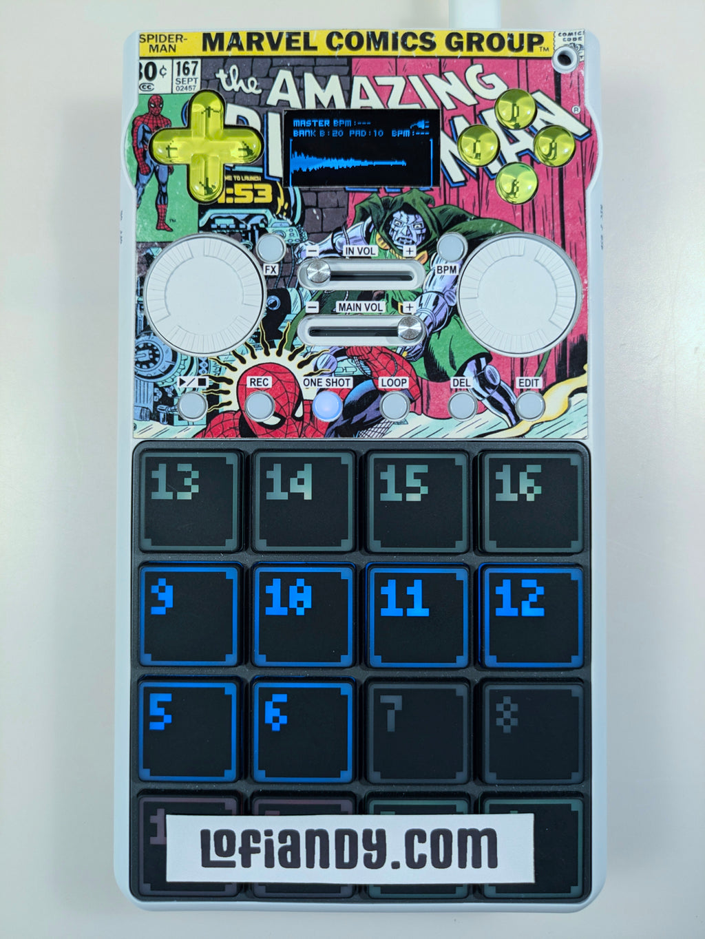 Spiderman 02 - Casio SXC-1 Skin
