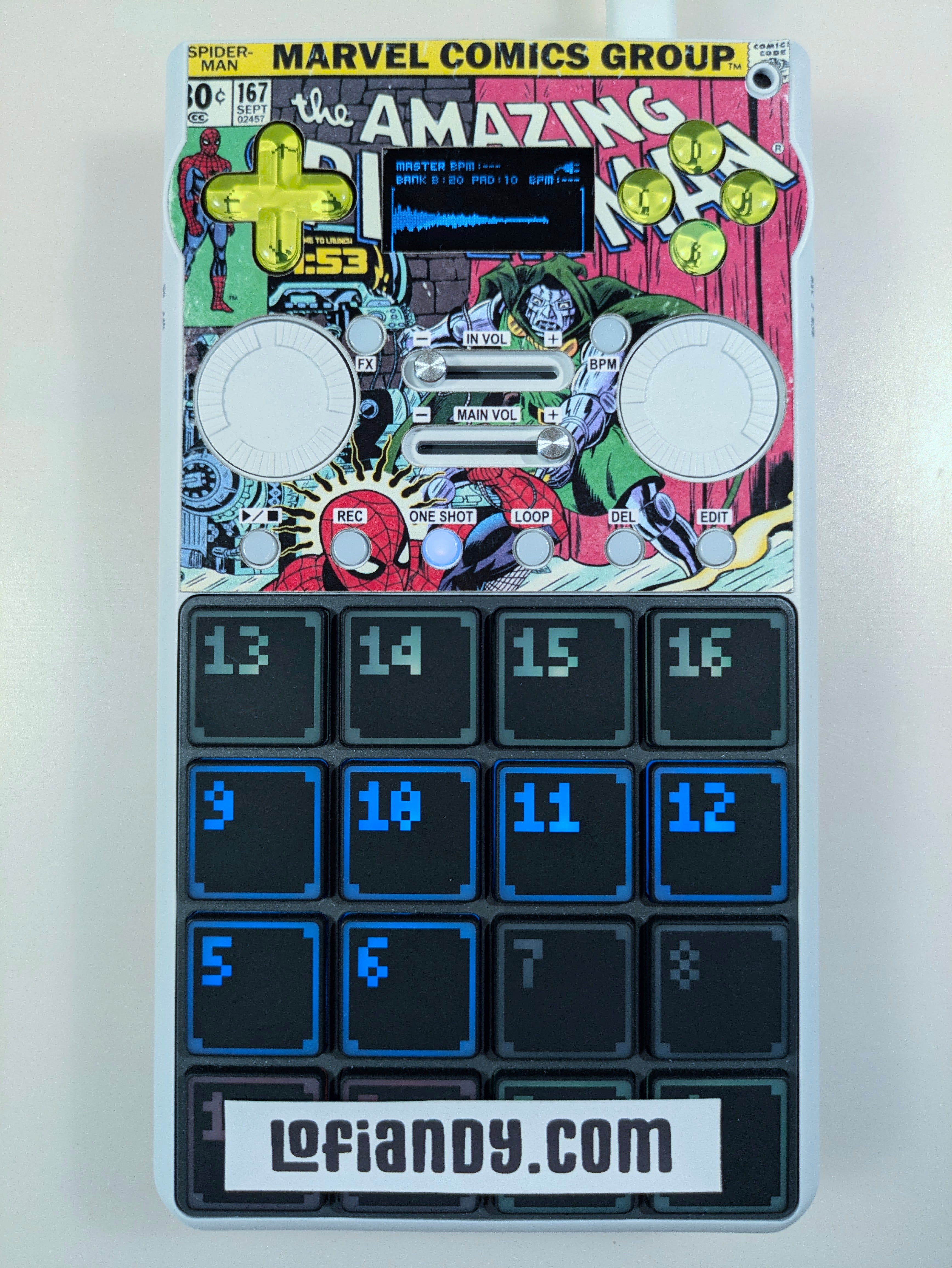 Spiderman 02 - Casio SXC-1 Skin