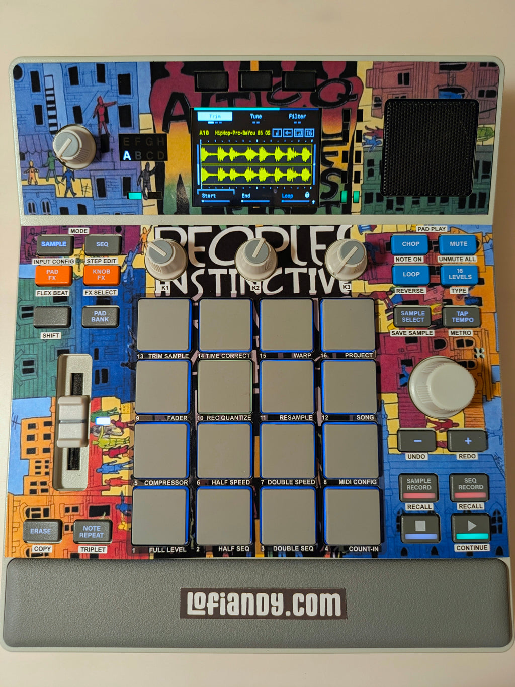 A Tribe Called Quest 01 - AKAI MPC Sample Skin