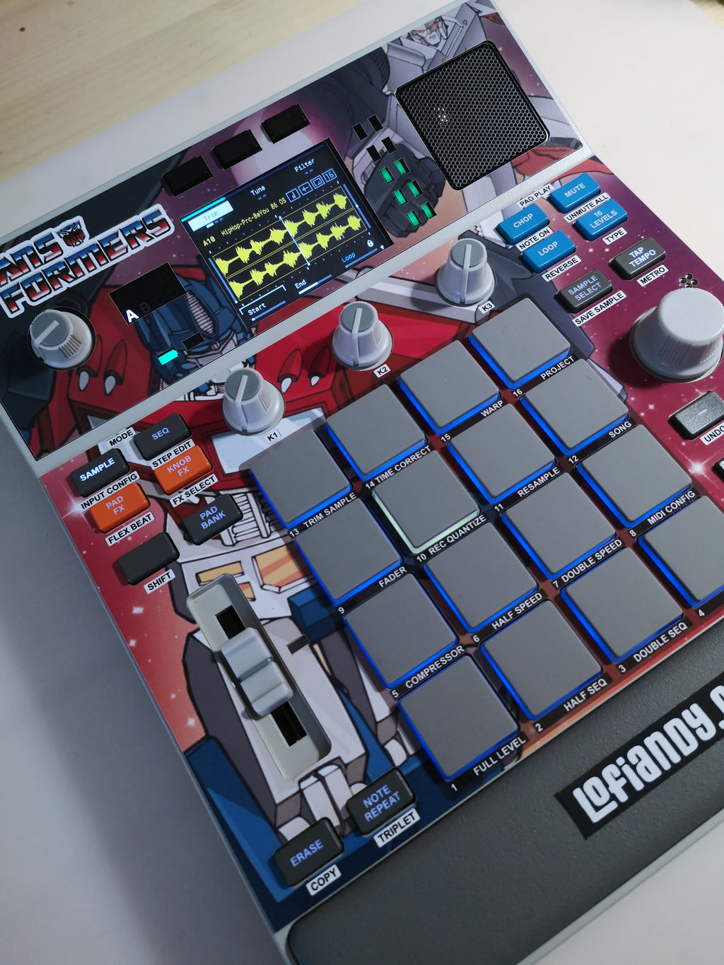 Transformers 01 - AKAI MPC Sample Skin - Lofi Andy