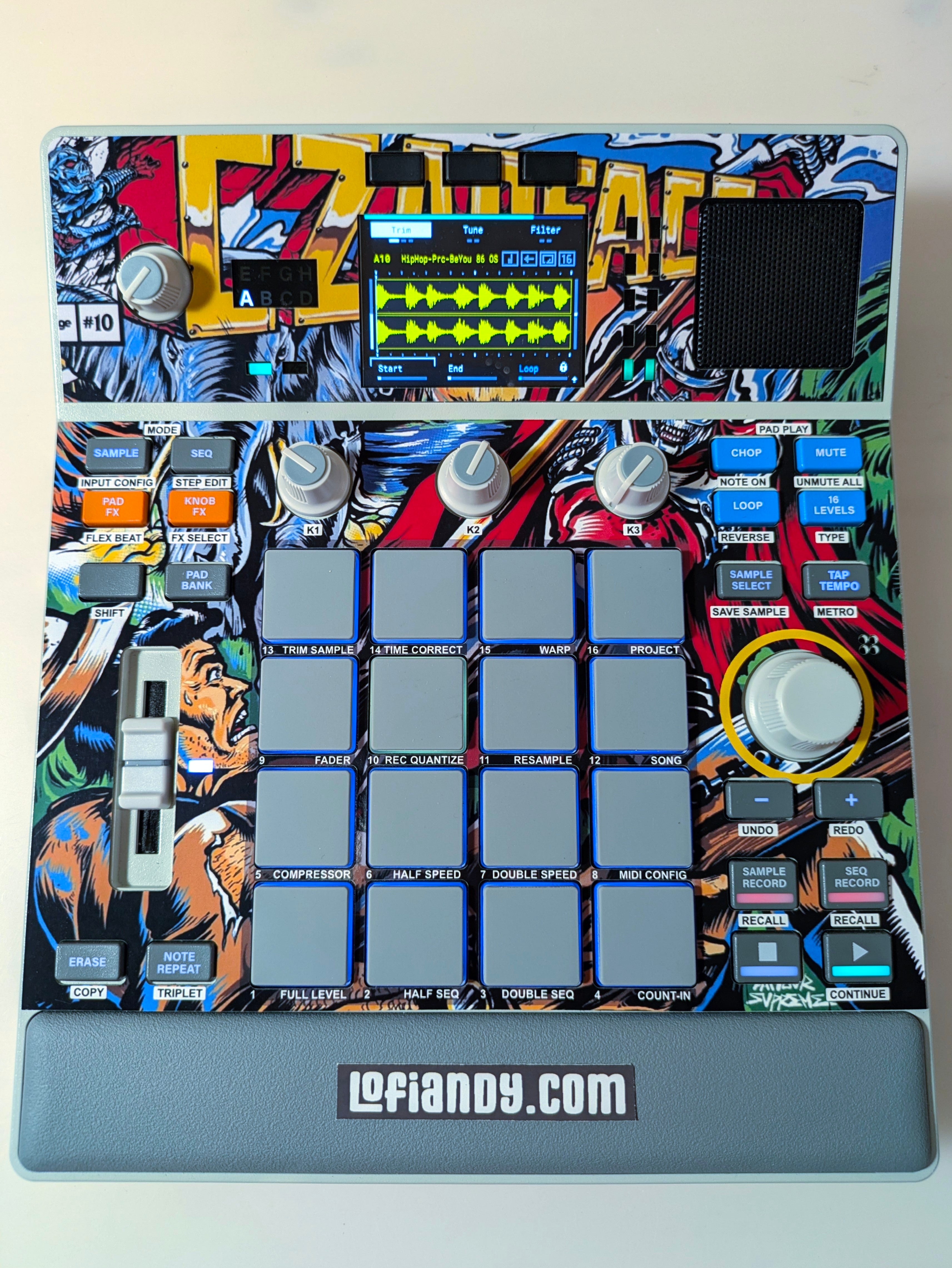 Czarface - Double Dose of Anger - AKAI MPC Sample Skin - Lofi Andy