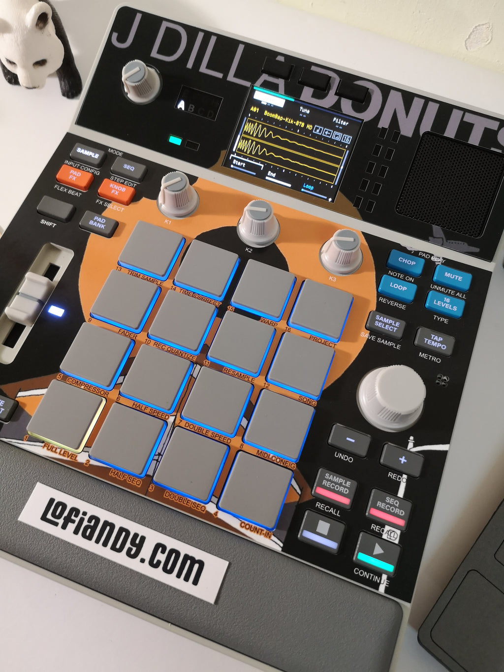J Dilla - AKAI MPC Sample Skin