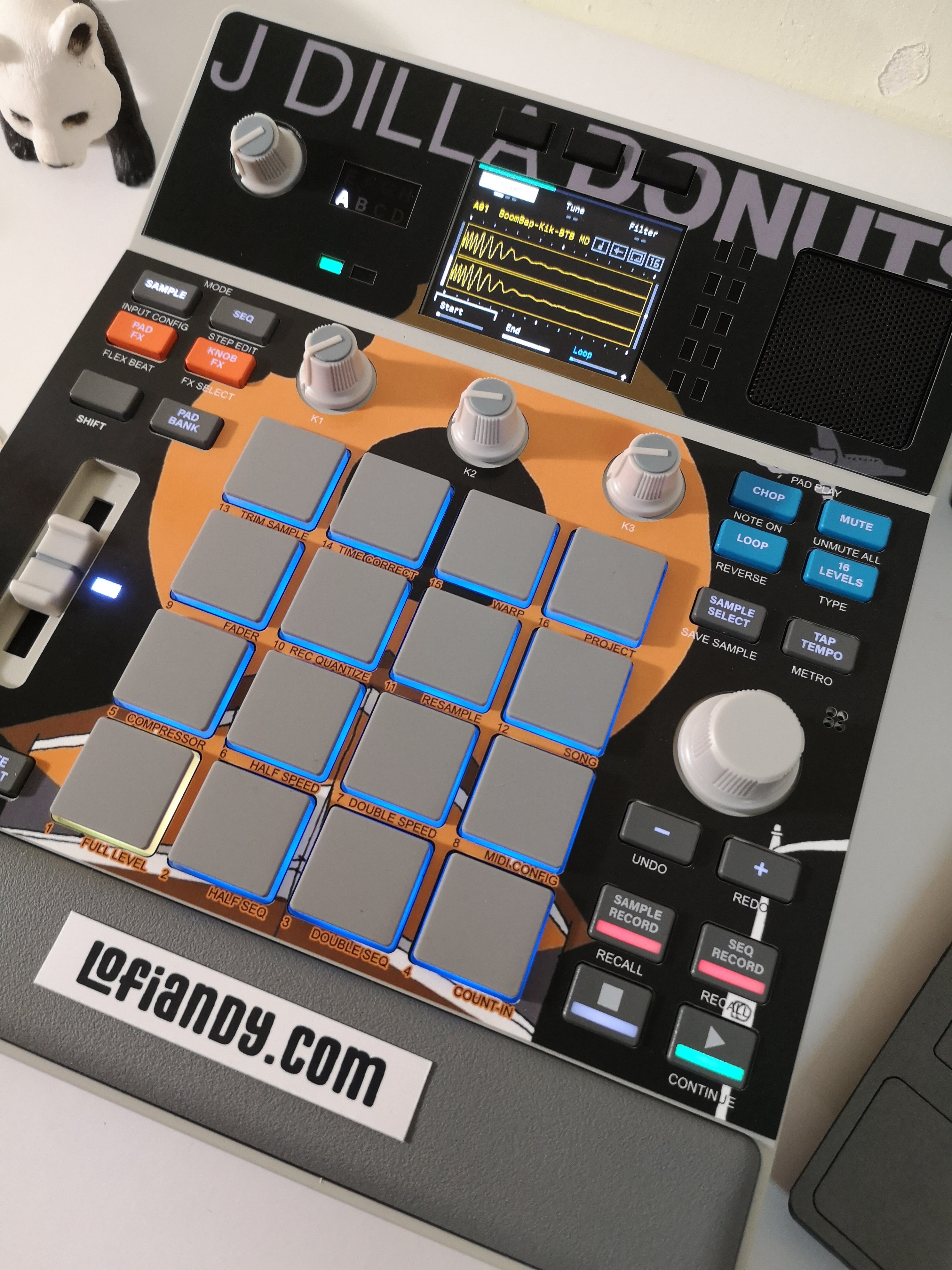 J Dilla - AKAI MPC Sample Skin