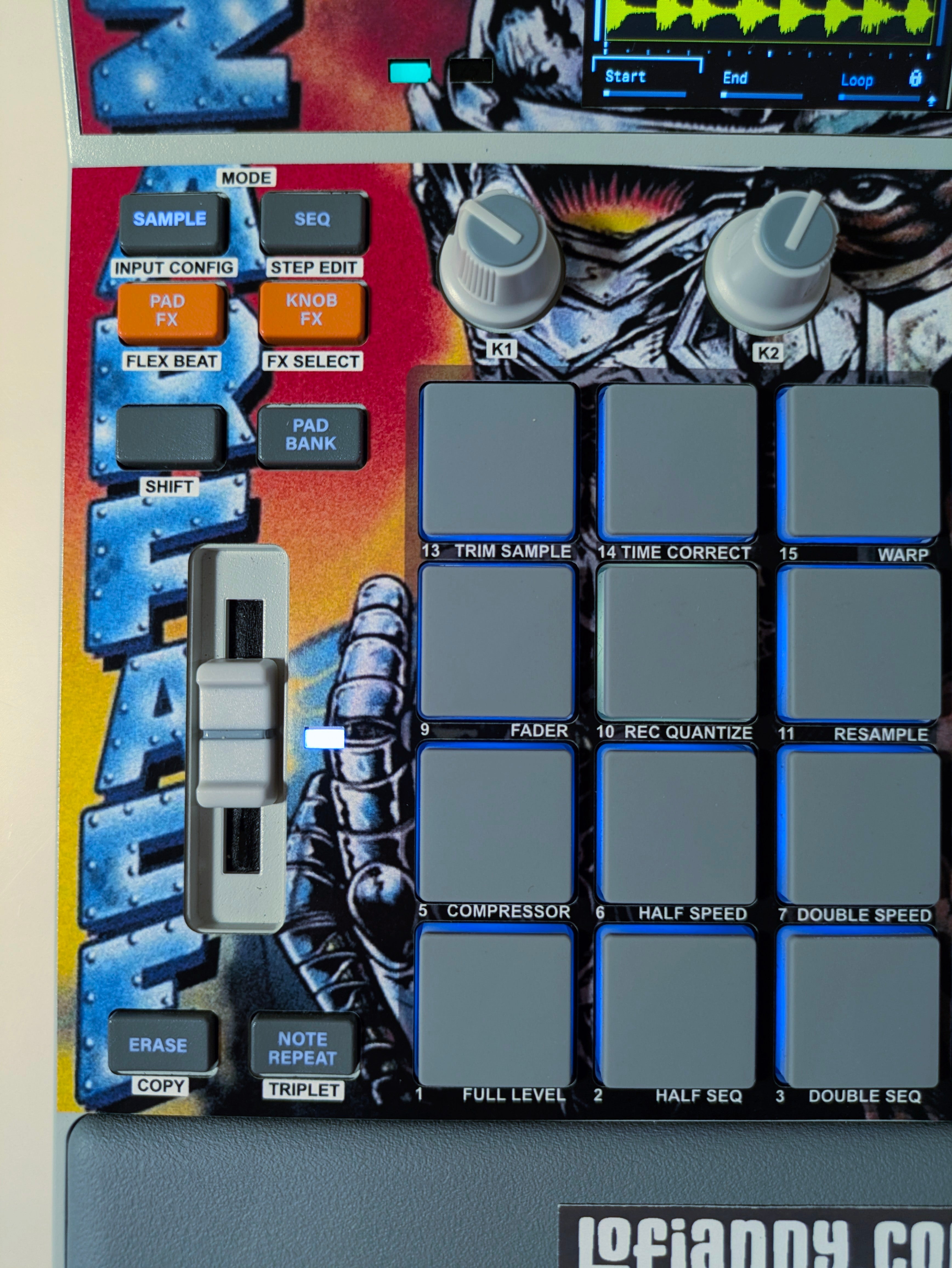 Czarface Meets Metal Face - AKAI MPC Sample Skin - Lofi Andy