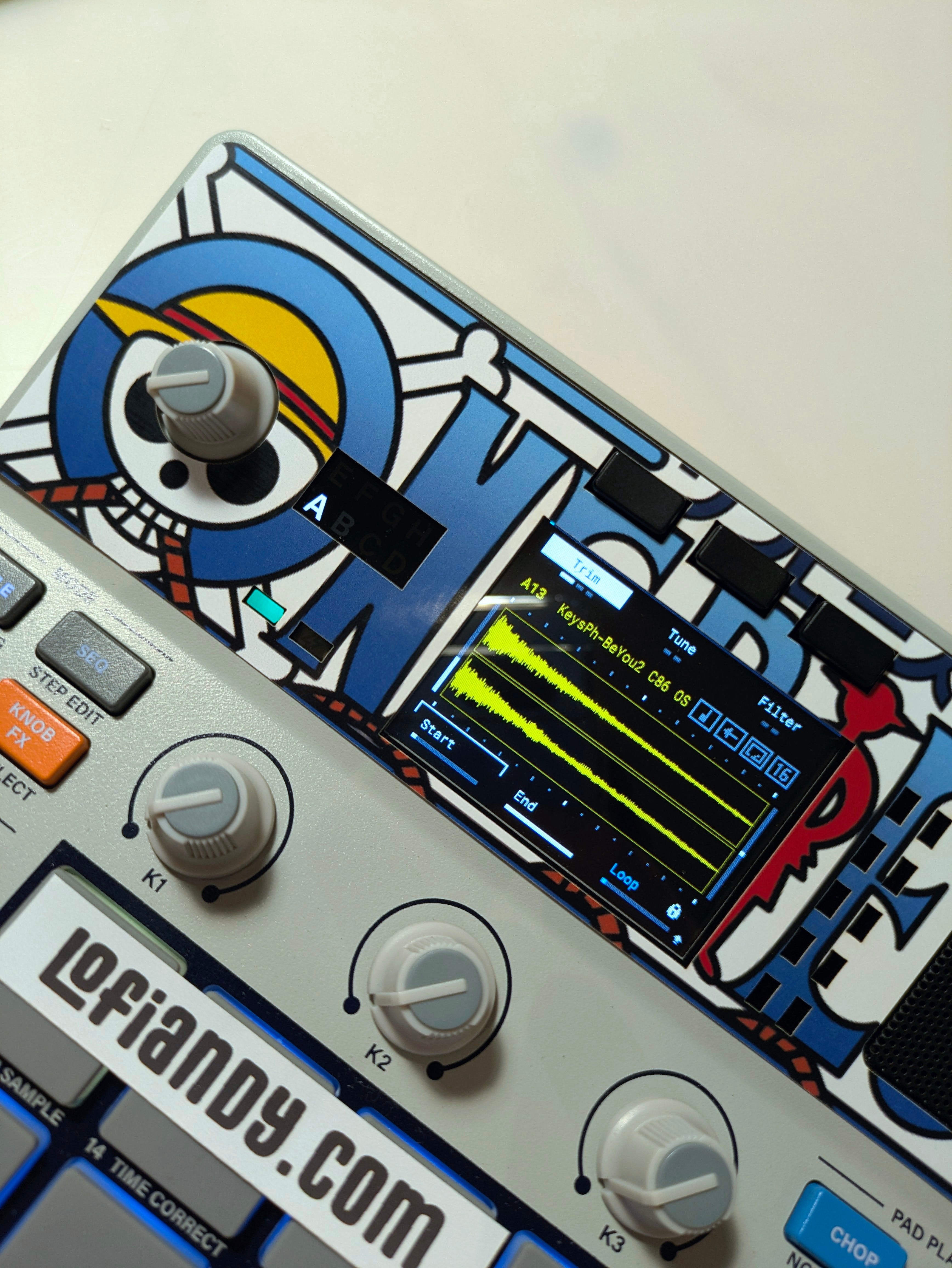 Skin Top Covers - AKAI MPC Sample - Lofi Andy