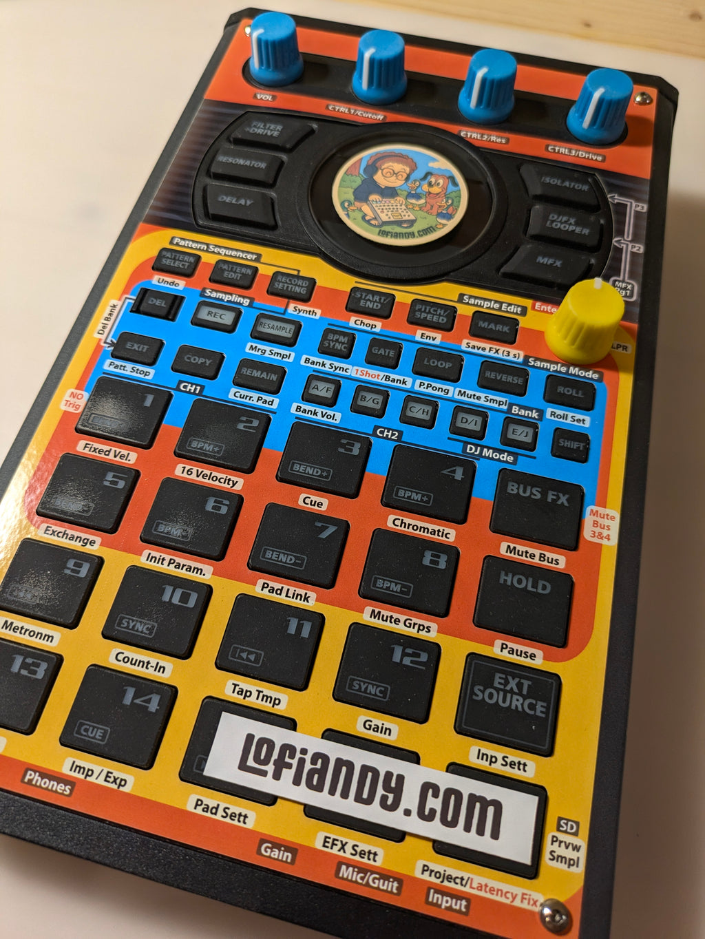 Speak & Spell - Roland SP-404 MKII Skin