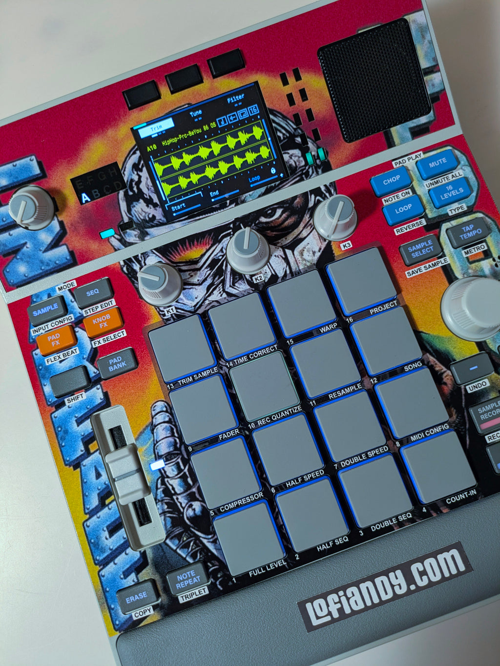 Czarface Meets Metal Face - AKAI MPC Sample Skin - Lofi Andy