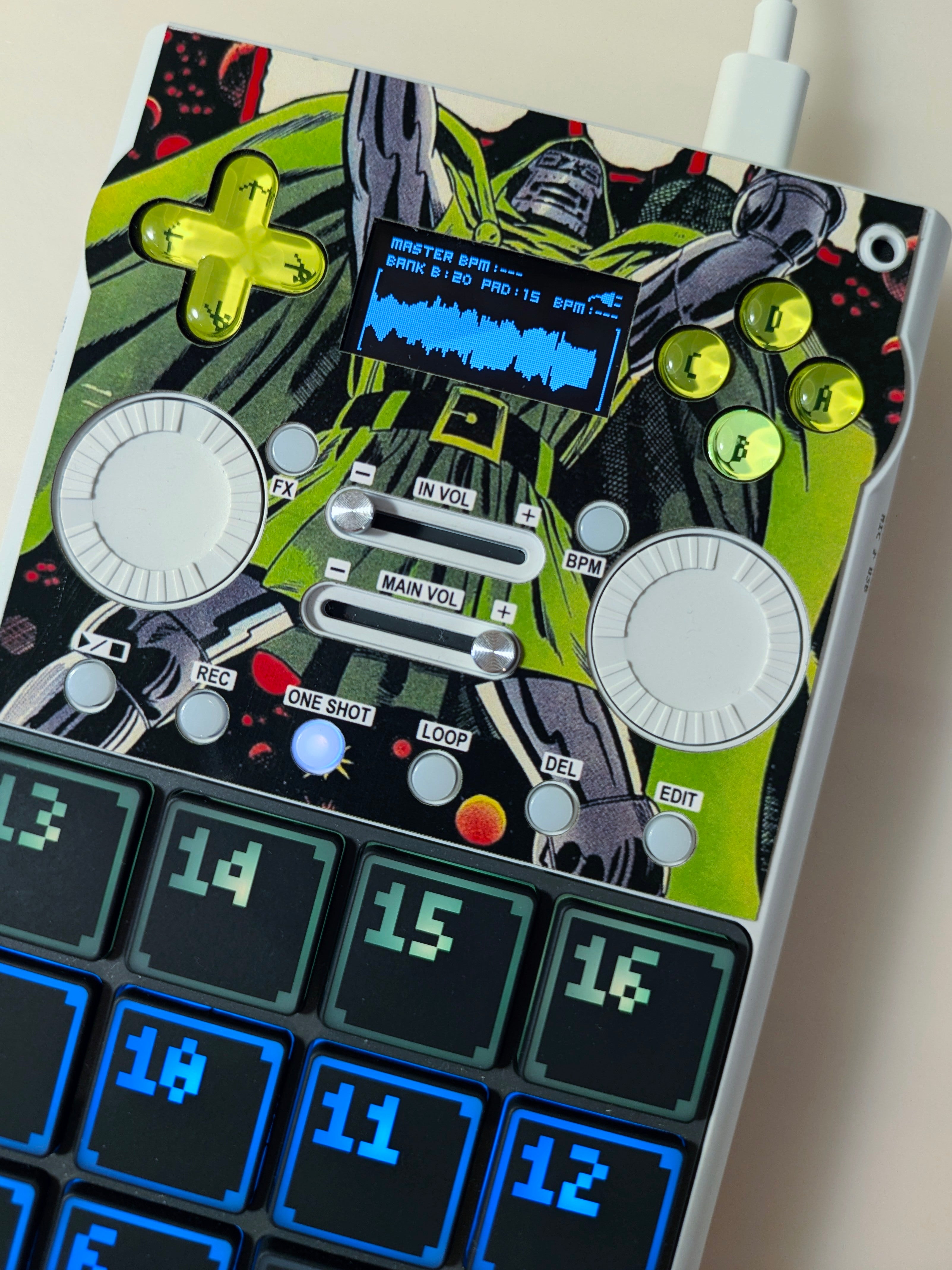 Doctor DOOM 02 - Casio SXC-1 Skin