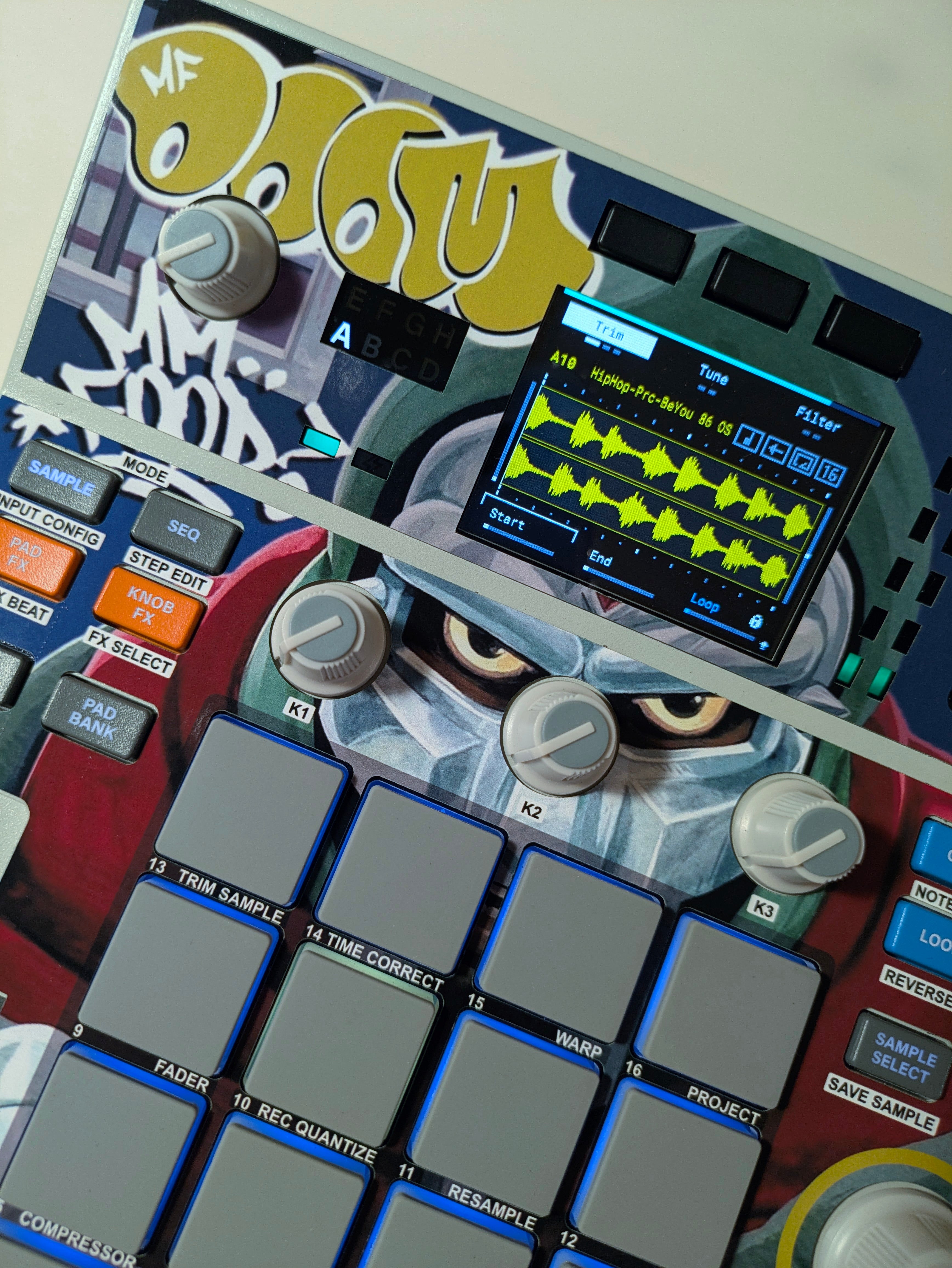 MF DOOM - Mm Food 03 - AKAI MPC Sample Skin