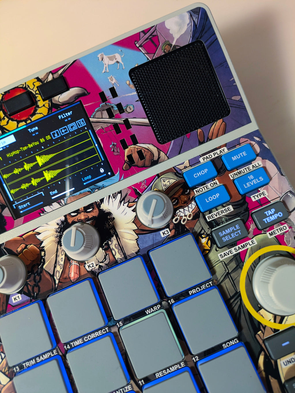 Flatbush Zombies – 3001: A Laced Odyssey - AKAI MPC Sample Skin - Lofi Andy