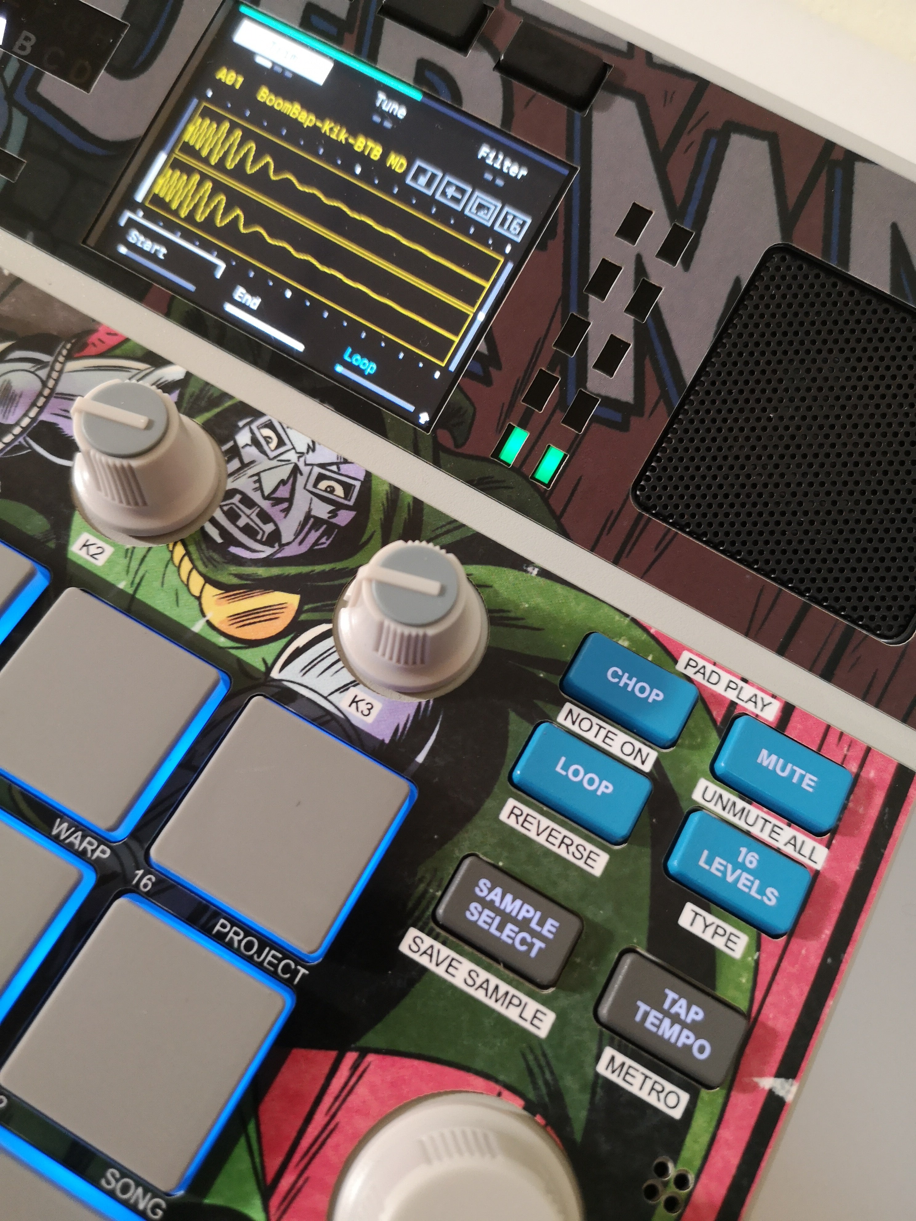 Spiderman 02 - AKAI MPC Sample Skin