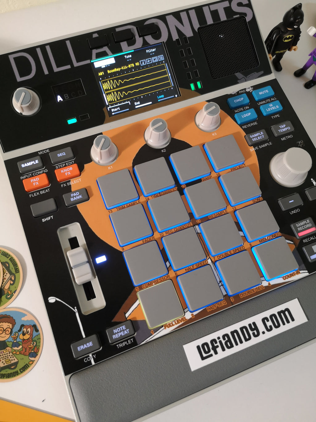 J Dilla - AKAI MPC Sample Skin