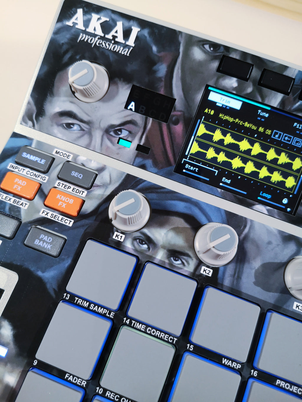 The Wire - AKAI MPC Sample Skin - Lofi Andy