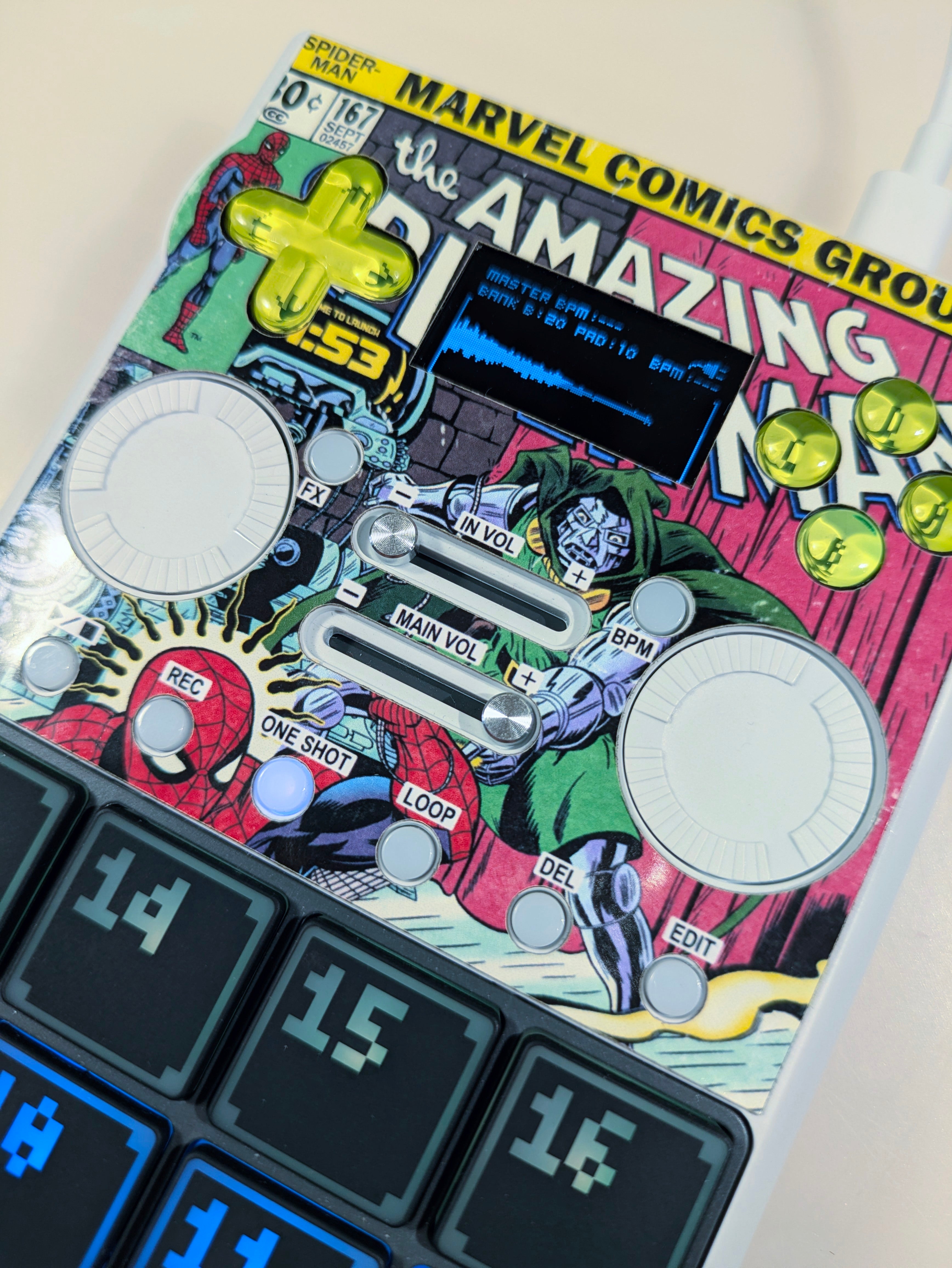 Spiderman 02 - Casio SXC-1 Skin