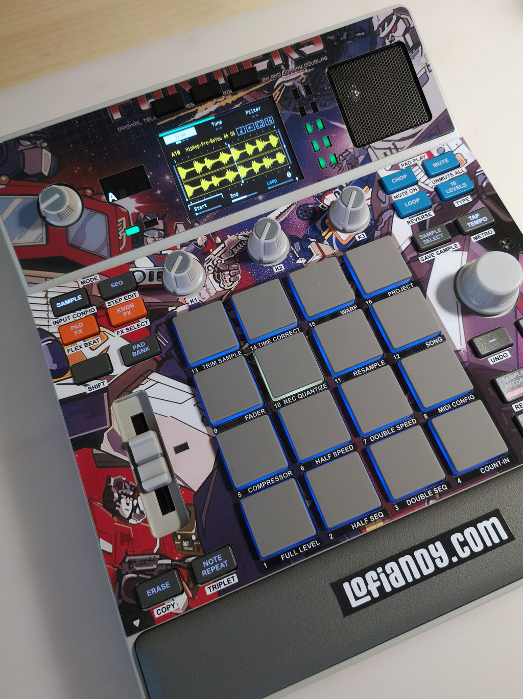Transformers 02 - AKAI MPC Sample Skin - Lofi Andy