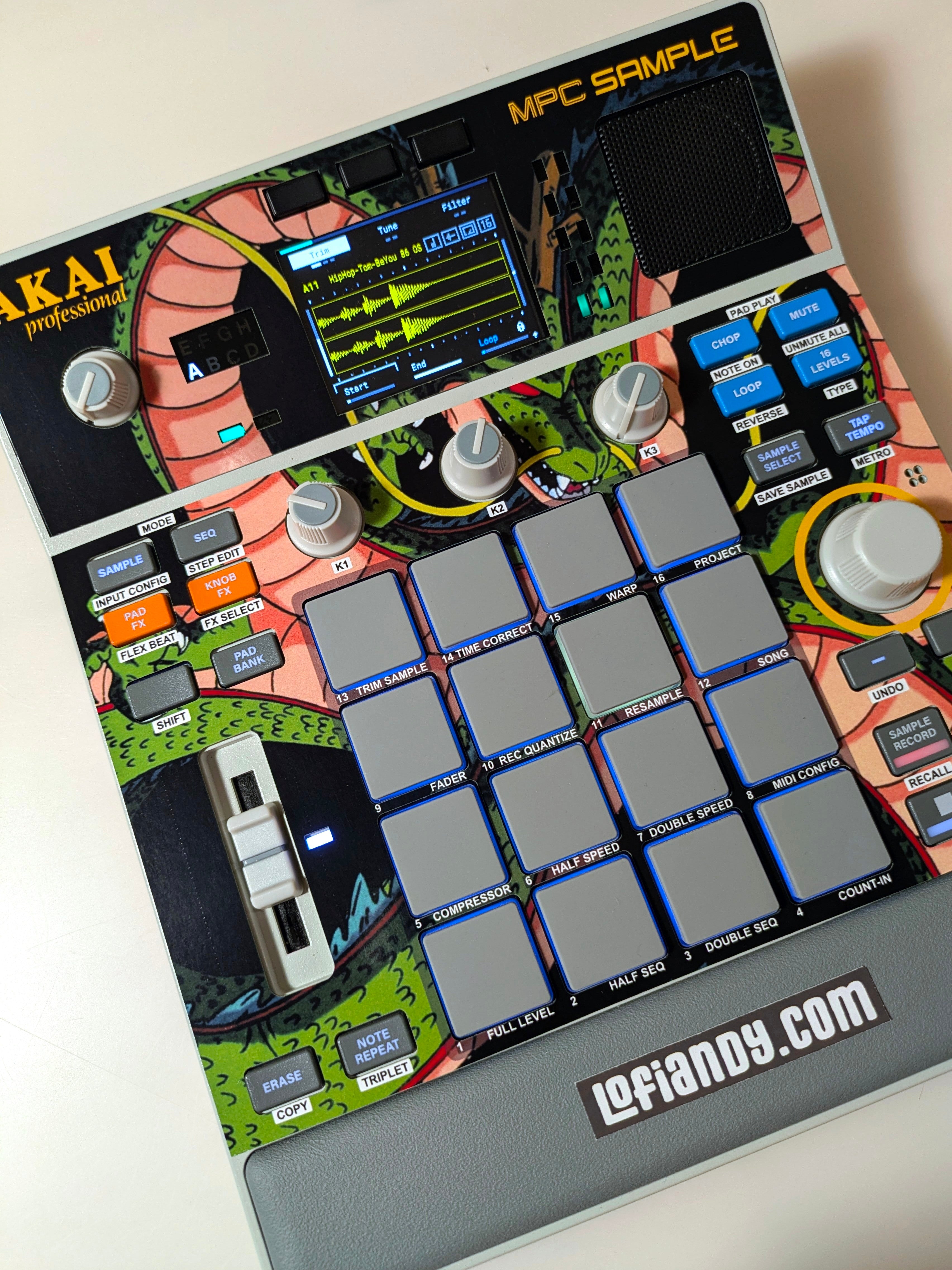 Dragon Ball Z 02 - AKAI MPC Sample Skin - Lofi Andy