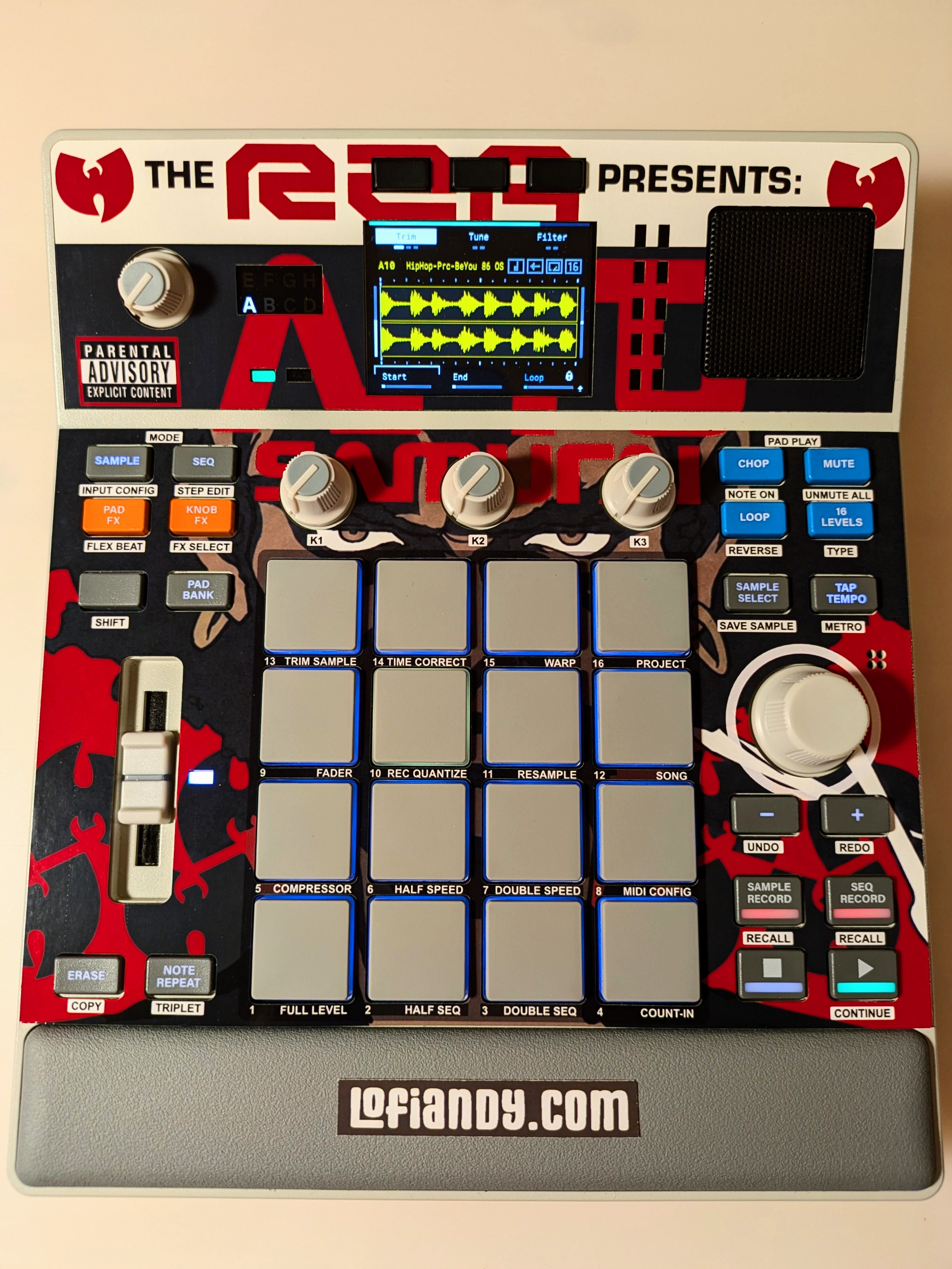 RZA Afro Samurai - AKAI MPC Sample Skin