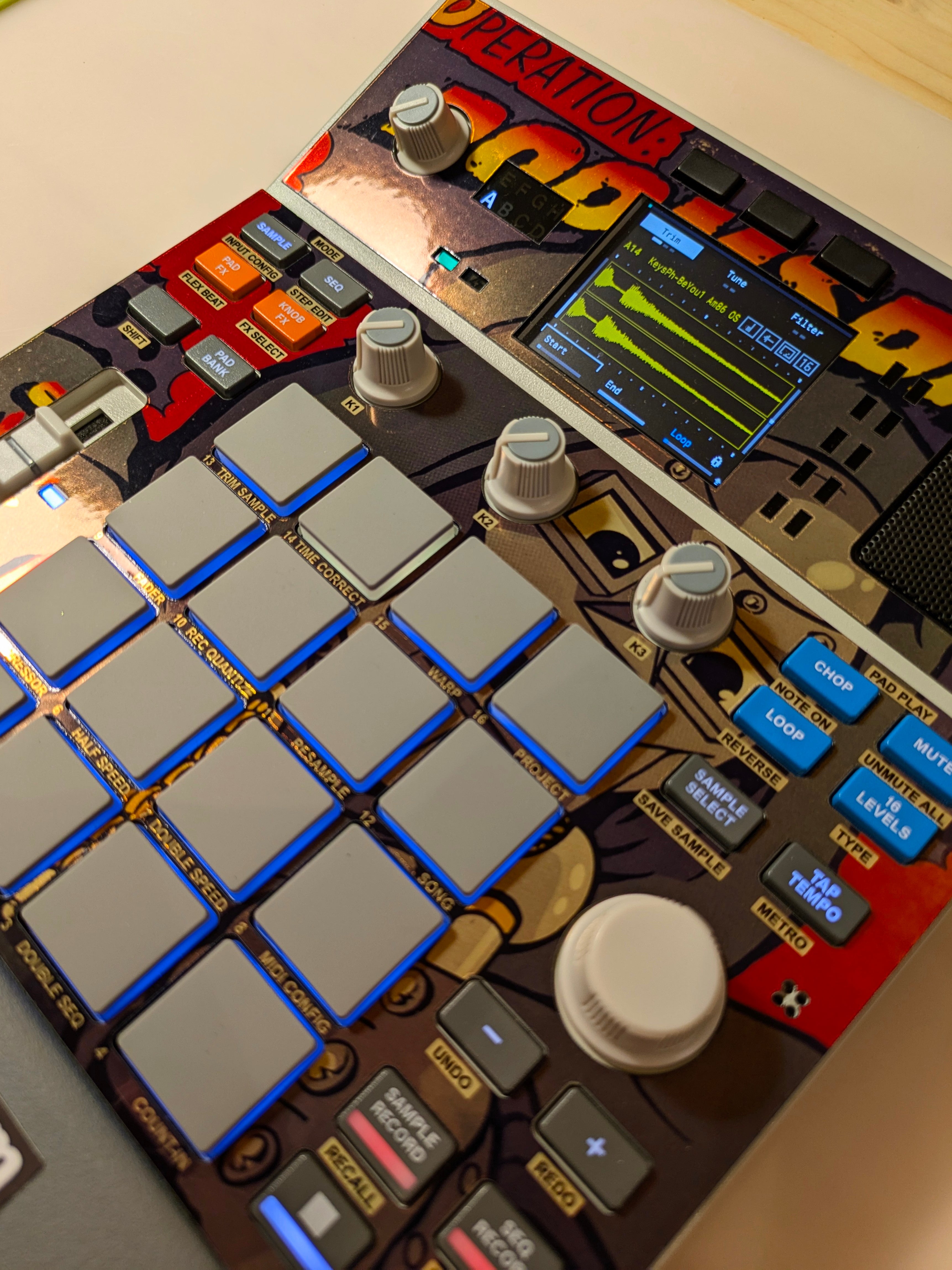 Operation: DOOMSDAY - Special Gold-foil - AKAI MPC Sample Skin