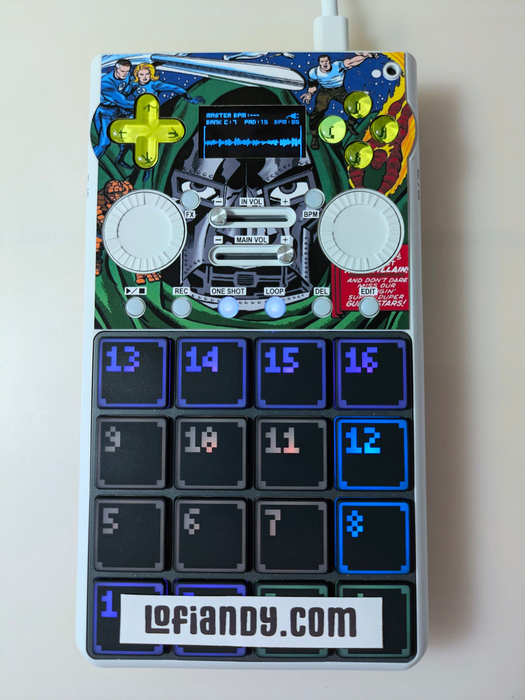 Doctor DOOM 01 - Casio SXC-1 Skin