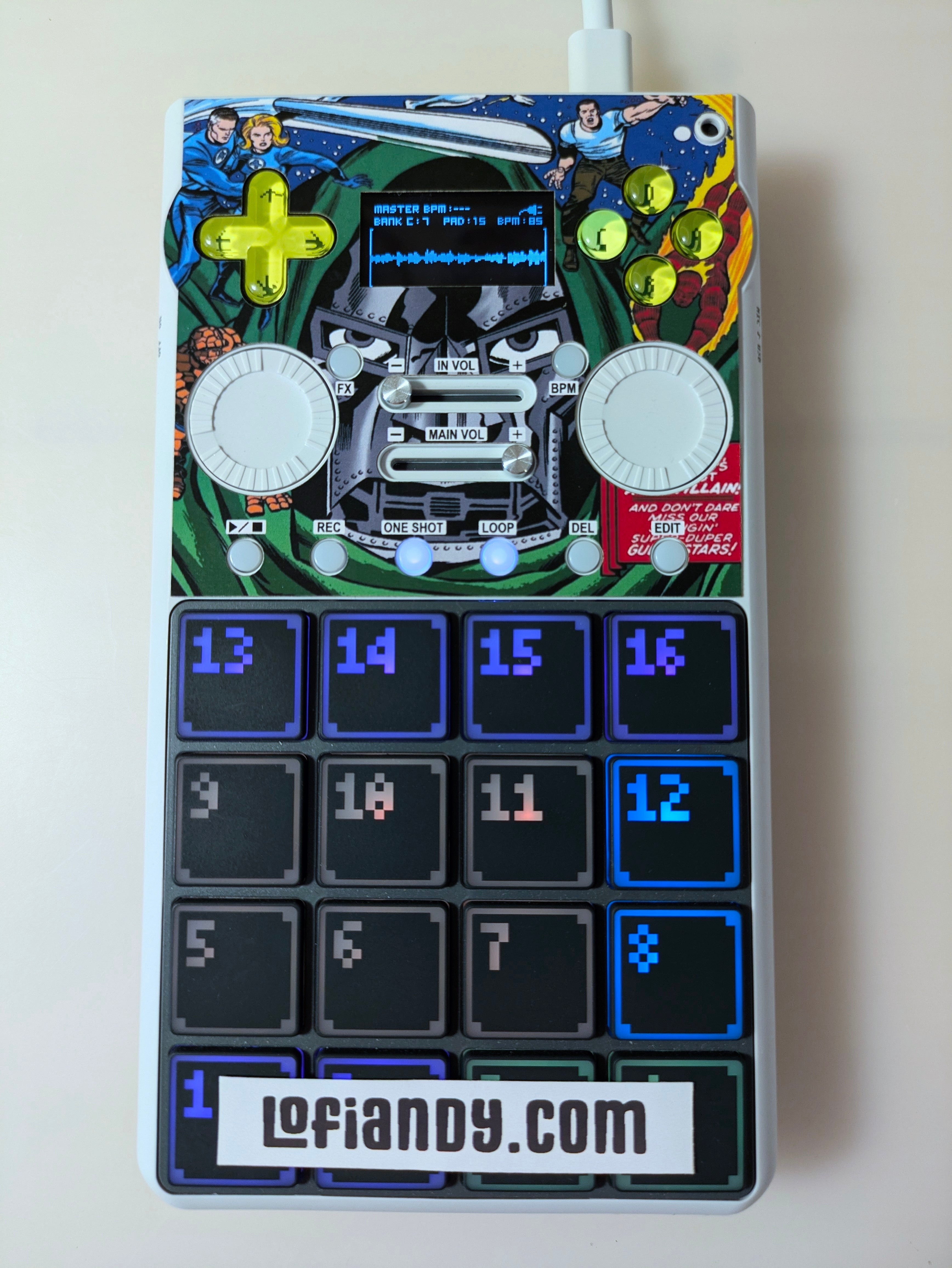 Doctor DOOM 01 - Casio SXC-1 Skin