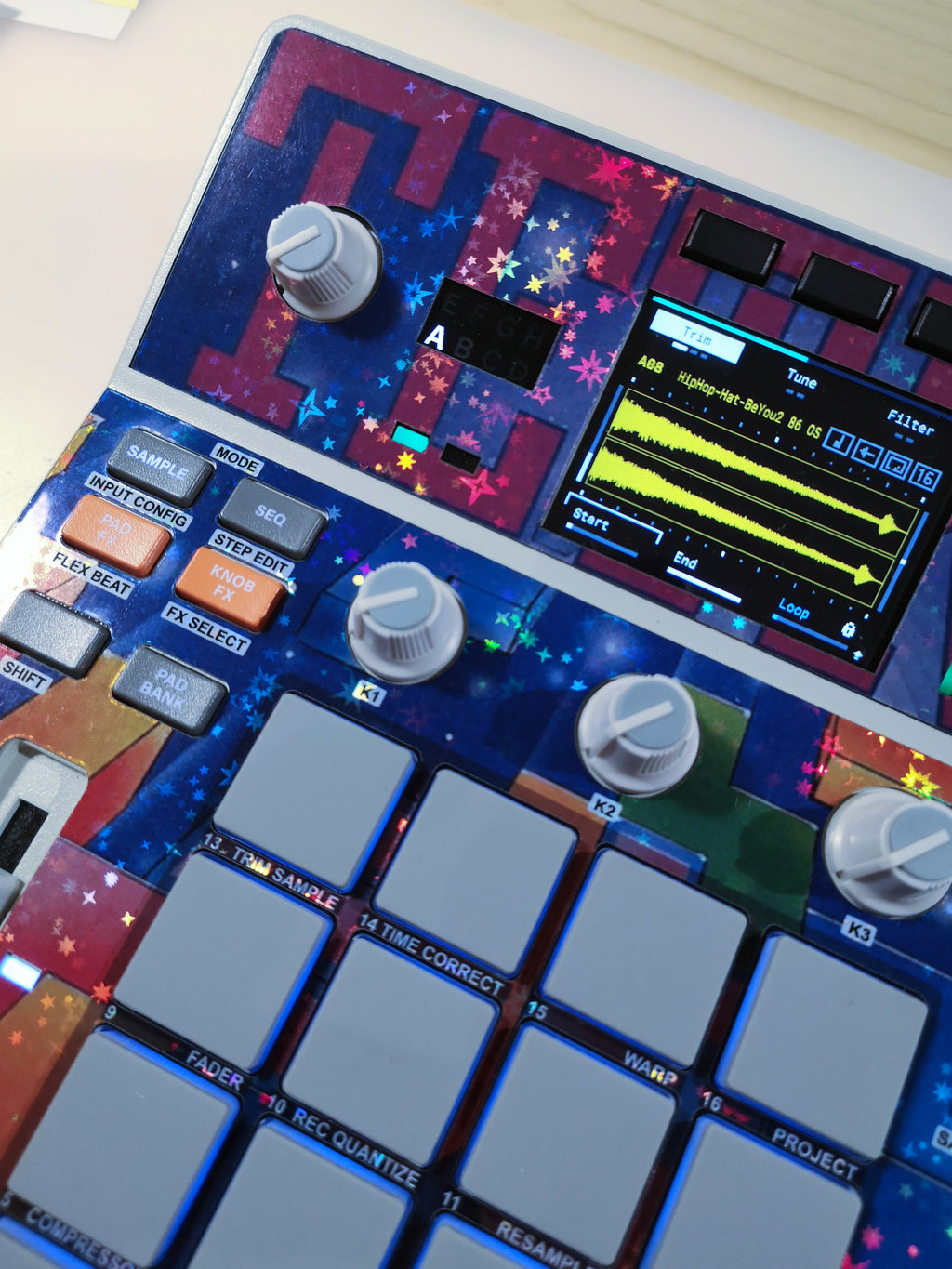 NES Tetris - Special Holographic - AKAI MPC Sample Skin