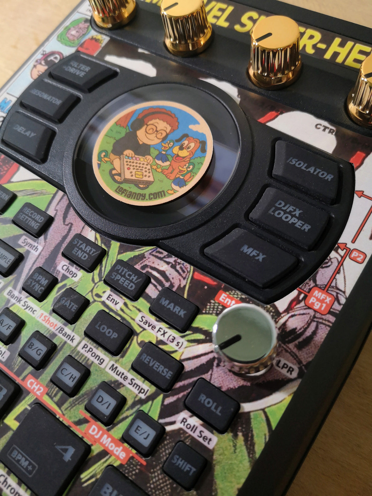 Doctor DOOM - Roland SP-404 MKII Skin - Lofi Andy