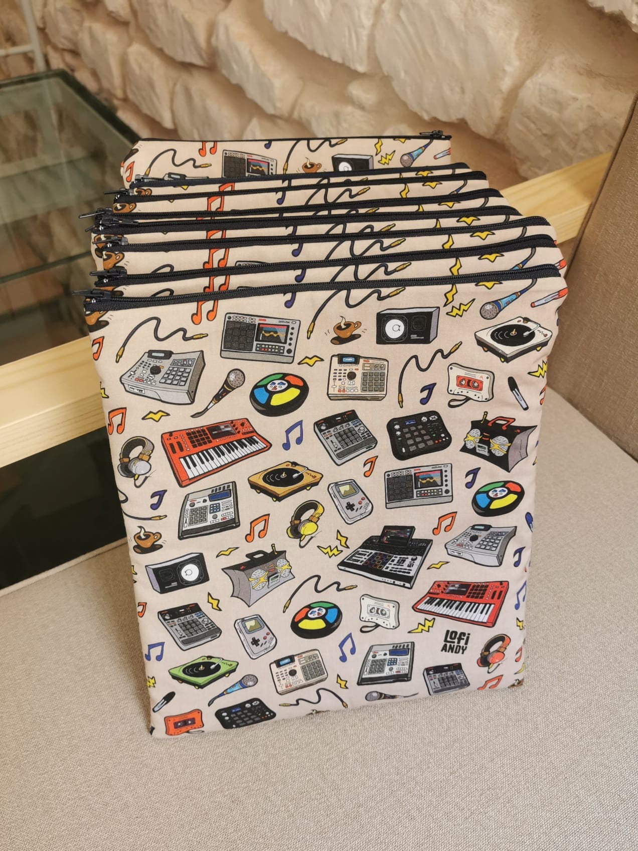 Soft Padded Pouch for MPC Sample