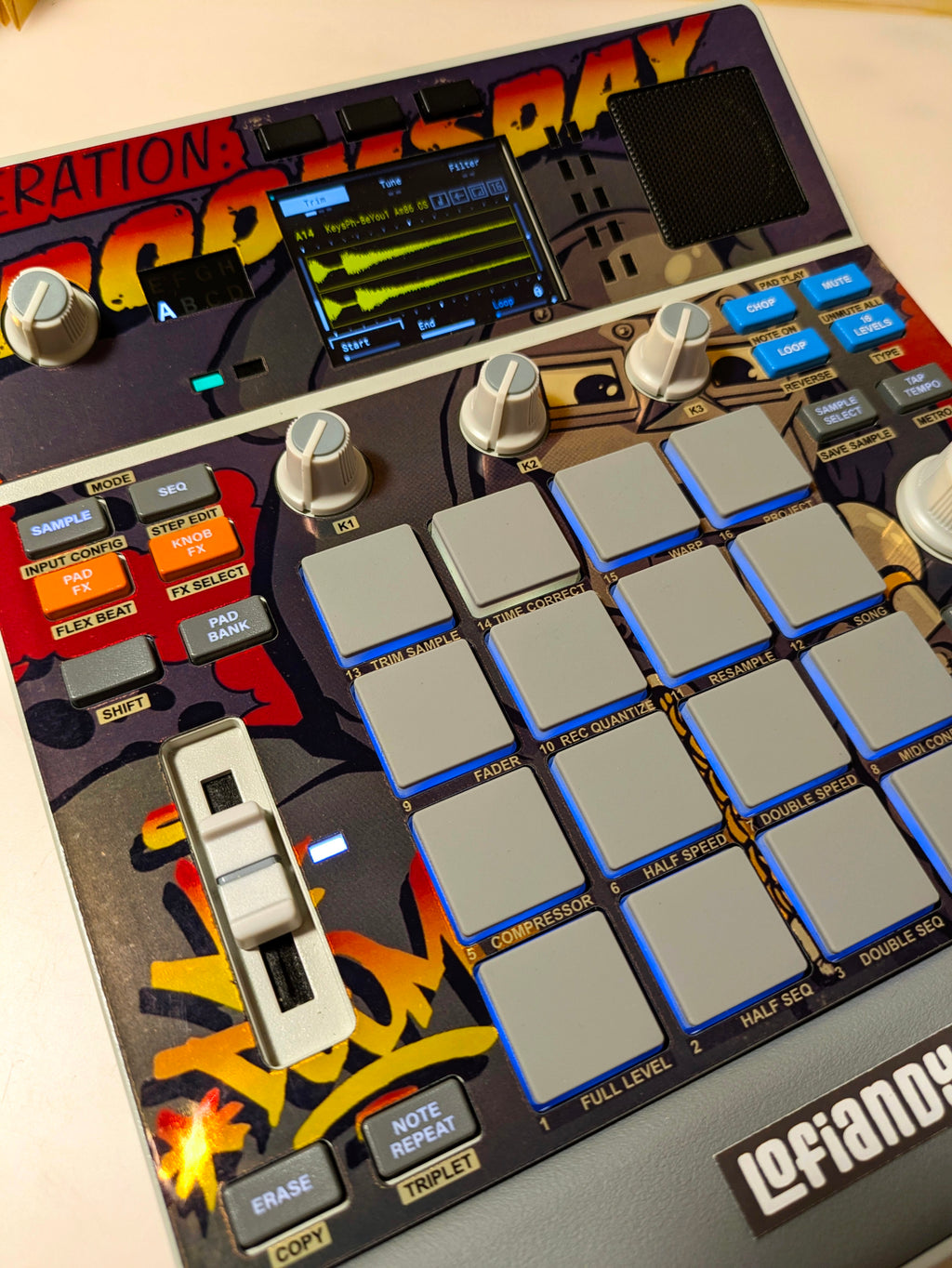 Operation: DOOMSDAY - Special Gold-foil - AKAI MPC Sample Skin