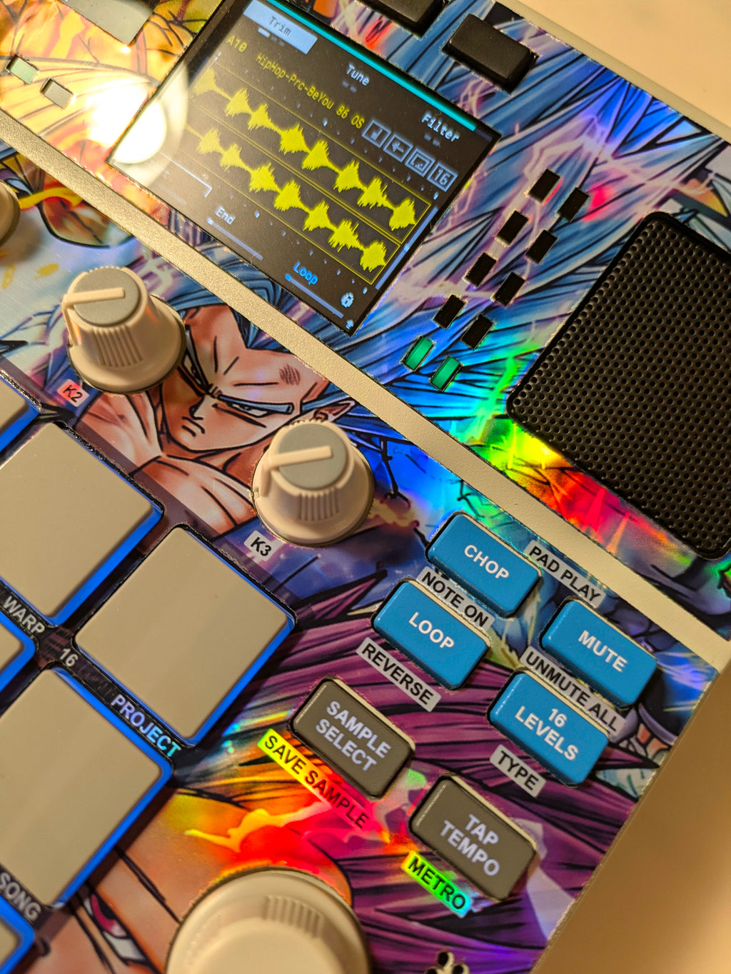 Dragon Ball Z - Special Holographic - AKAI MPC Sample Skin