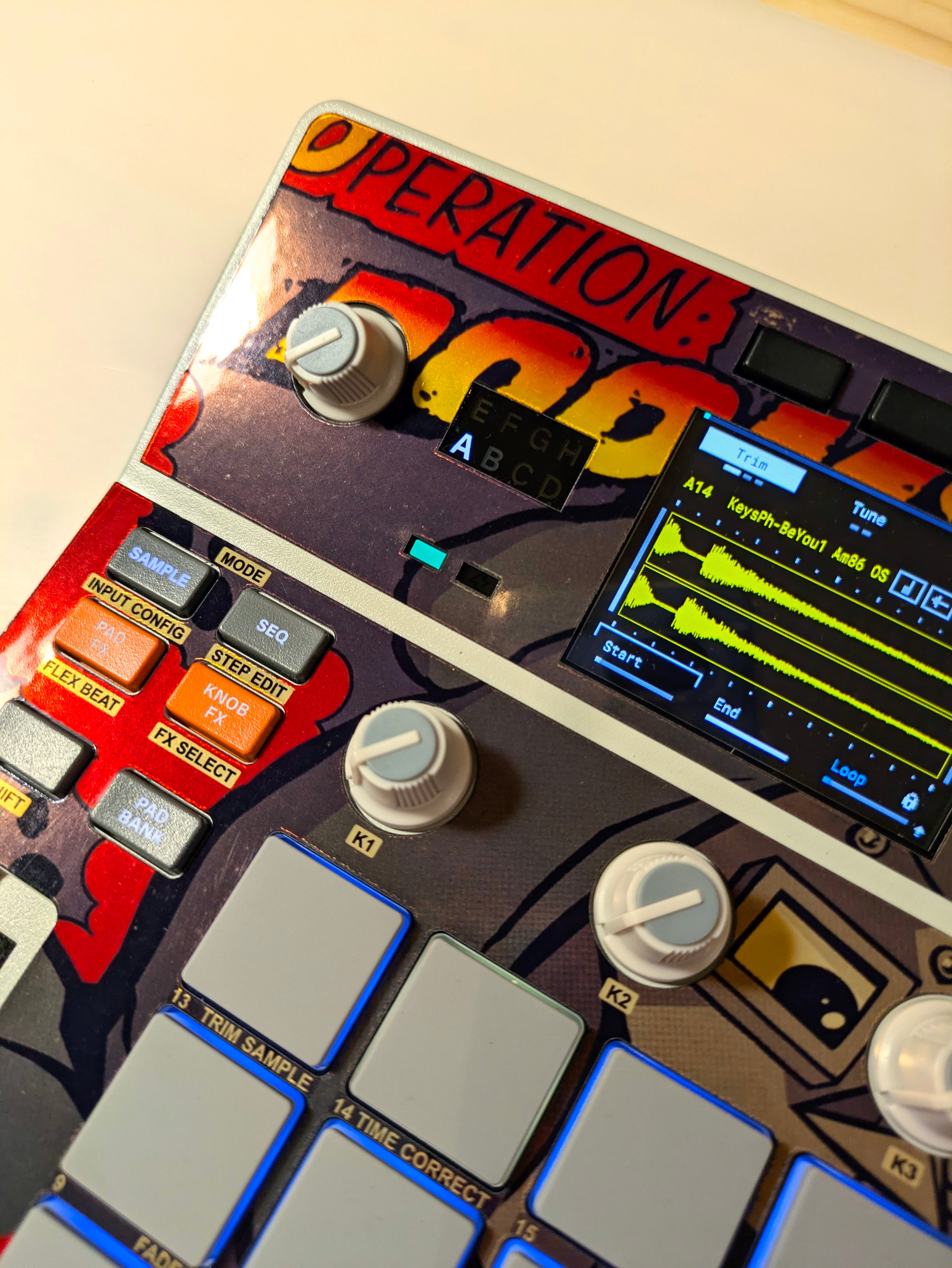 Operation: DOOMSDAY - Special Gold-foil - AKAI MPC Sample Skin