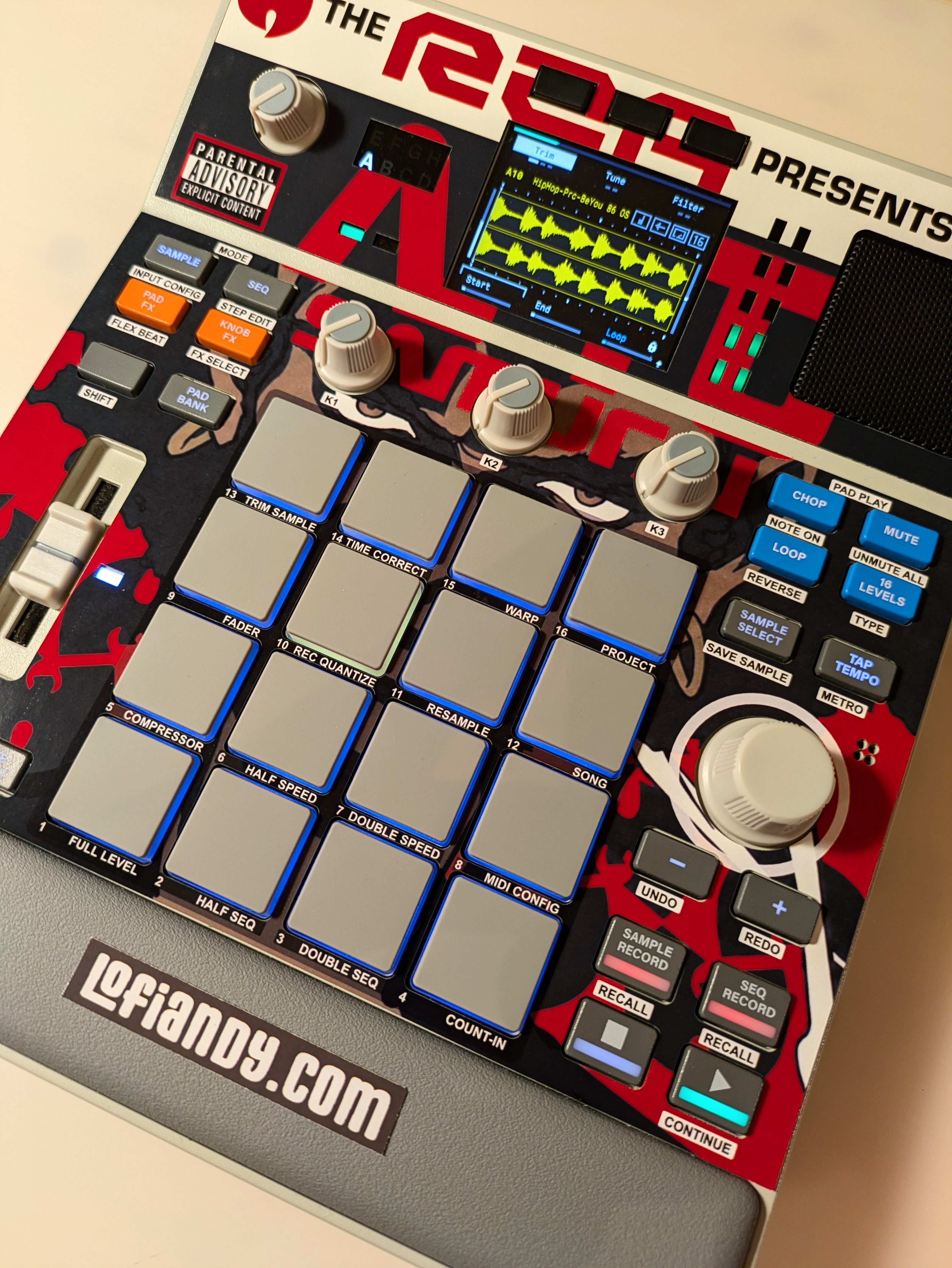 RZA Afro Samurai - AKAI MPC Sample Skin