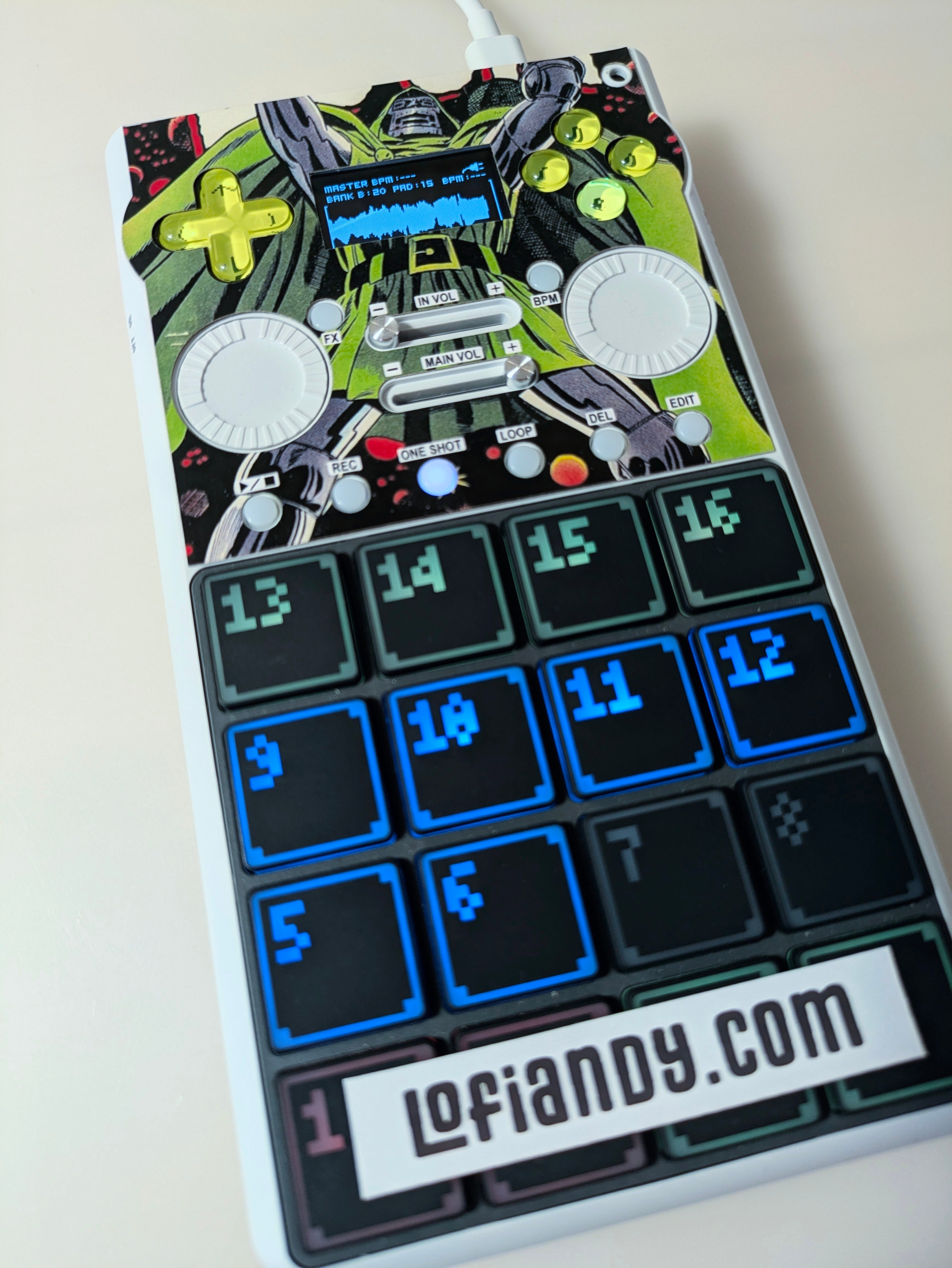 Doctor DOOM 02 - Casio SXC-1 Skin