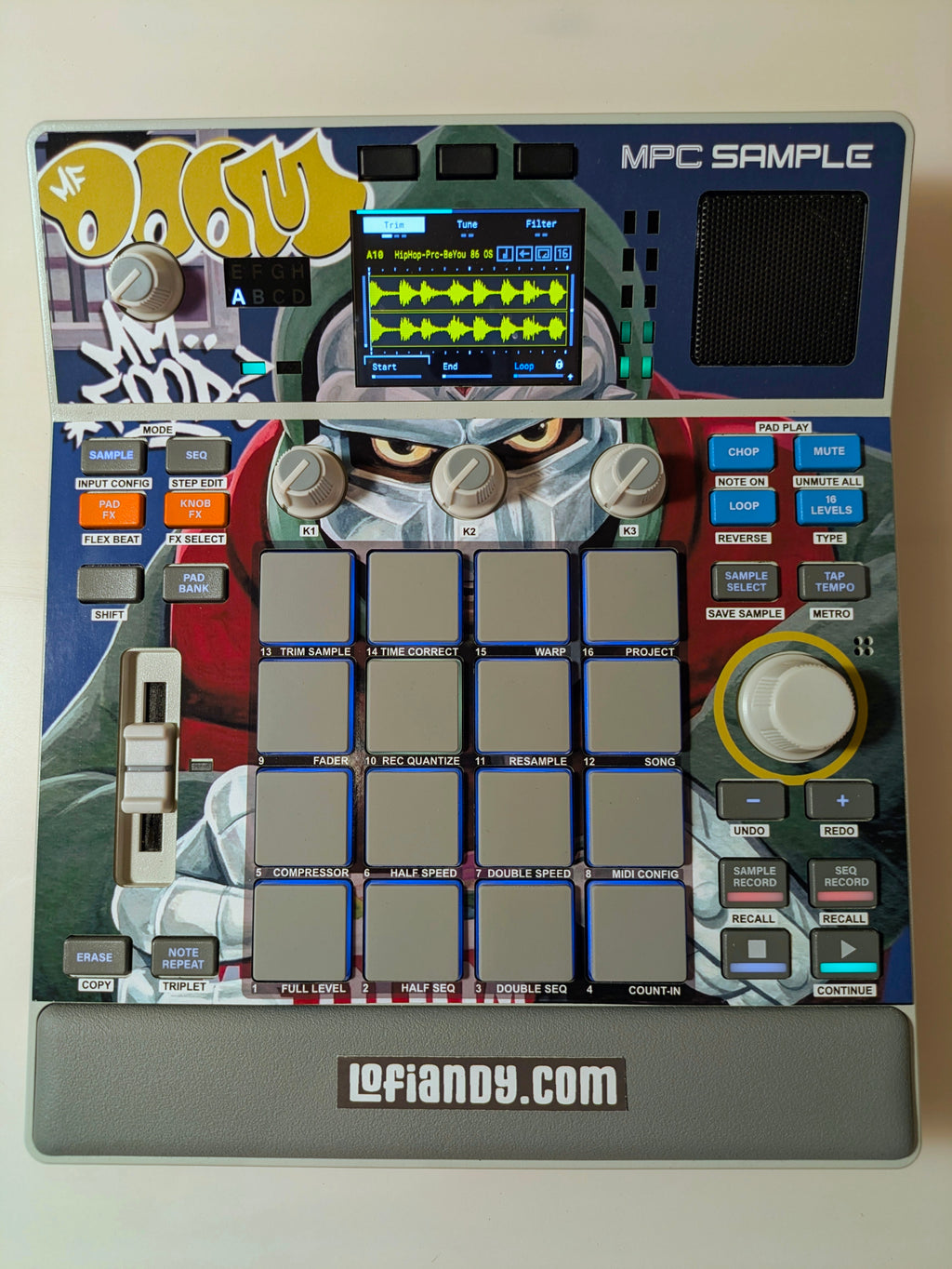 MF DOOM - Mm Food 03 - AKAI MPC Sample Skin