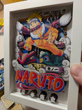 Naruto #1 – Collector's Edition Handmade 6-Layer Shadow Box - LofiAndy Shop