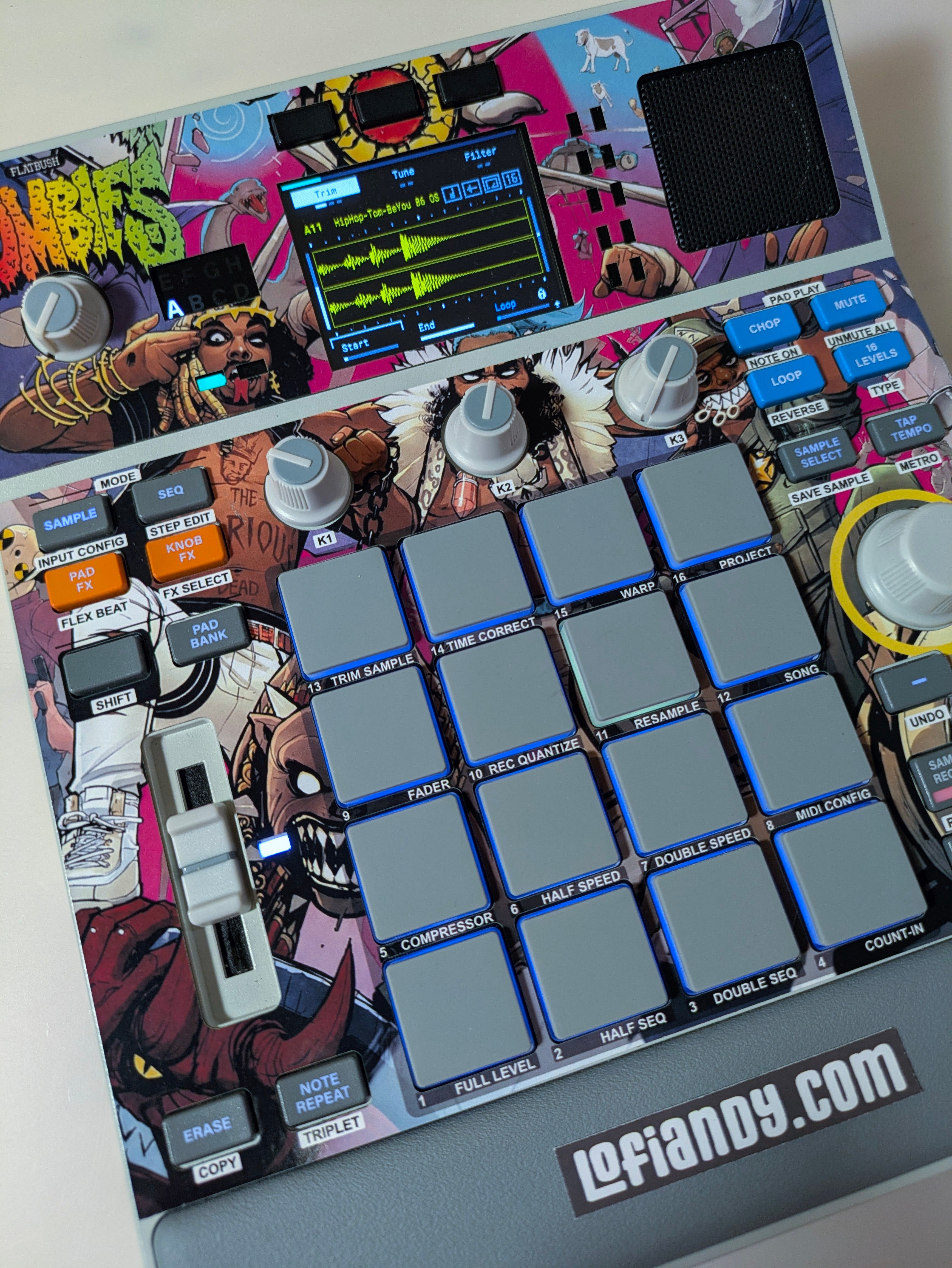 Flatbush Zombies – 3001: A Laced Odyssey - AKAI MPC Sample Skin - Lofi Andy
