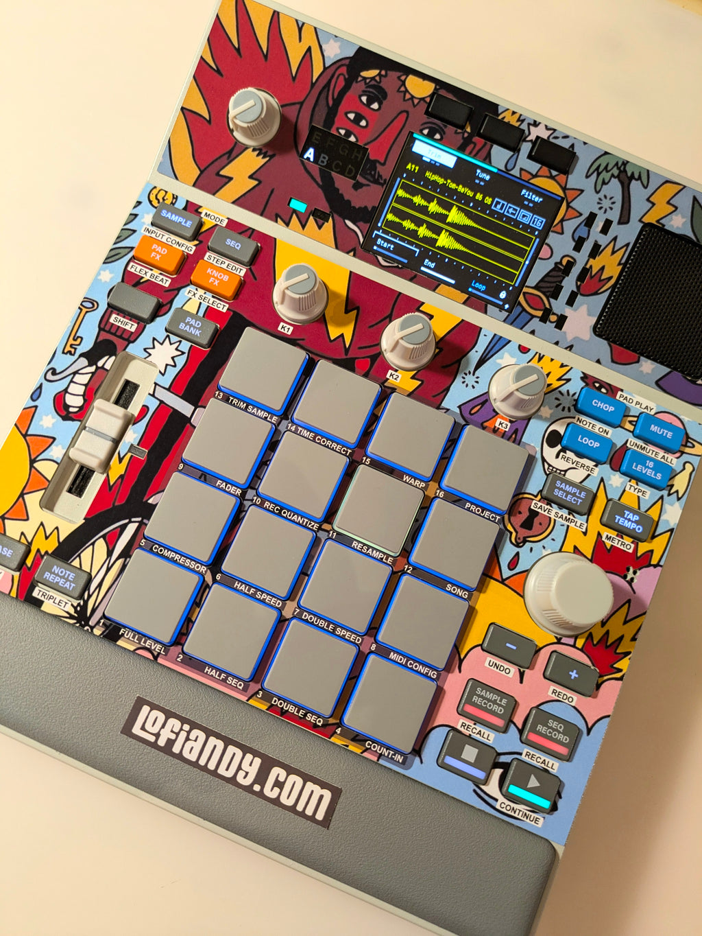 Kaytranada 01 - AKAI MPC Sample Skin