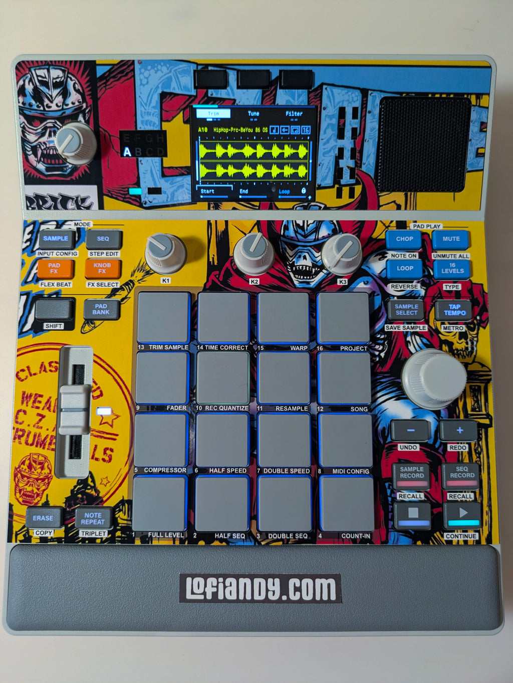 Czarface 02 - AKAI MPC Sample Skin - Lofi Andy