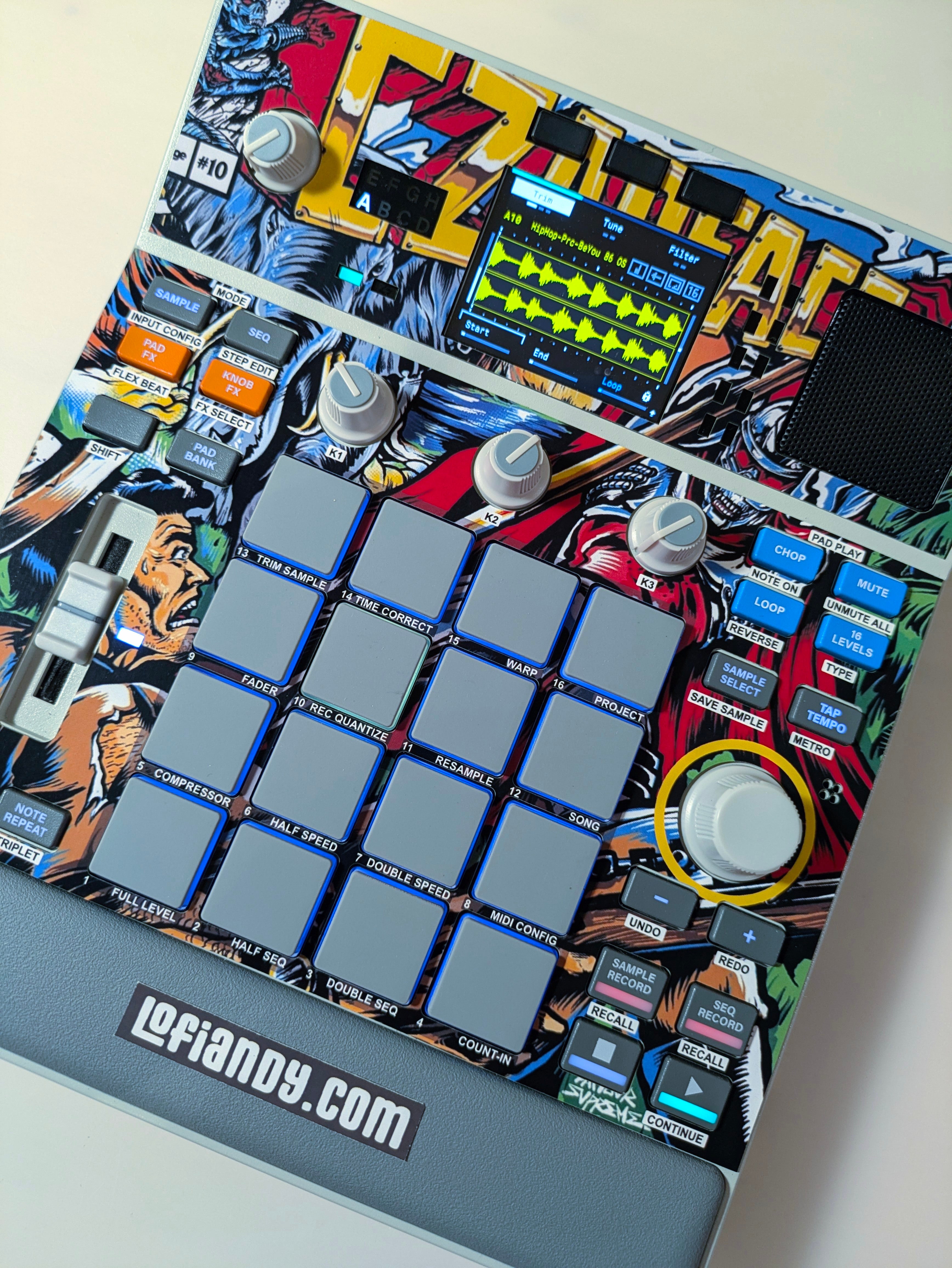 Czarface - Double Dose of Anger - AKAI MPC Sample Skin - Lofi Andy