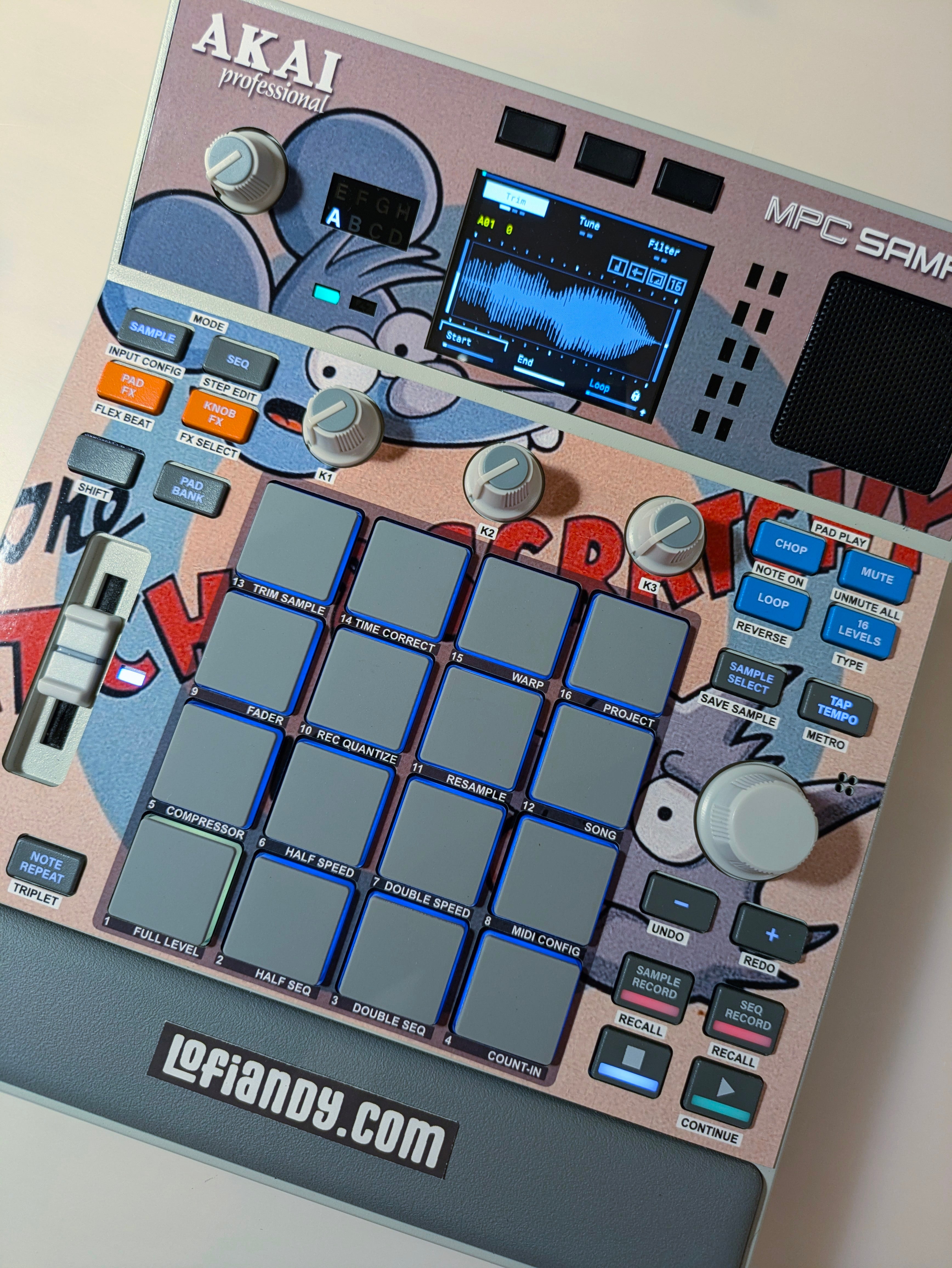 Itchy & Scratchy - AKAI MPC Sample Skin