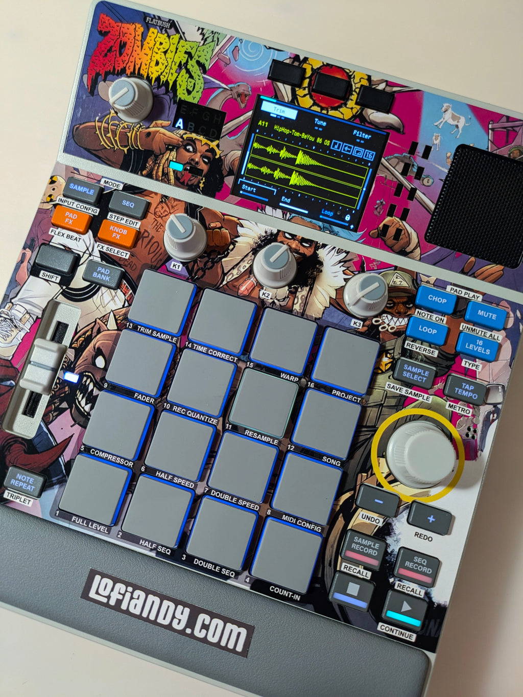 Flatbush Zombies – 3001: A Laced Odyssey - AKAI MPC Sample Skin - Lofi Andy