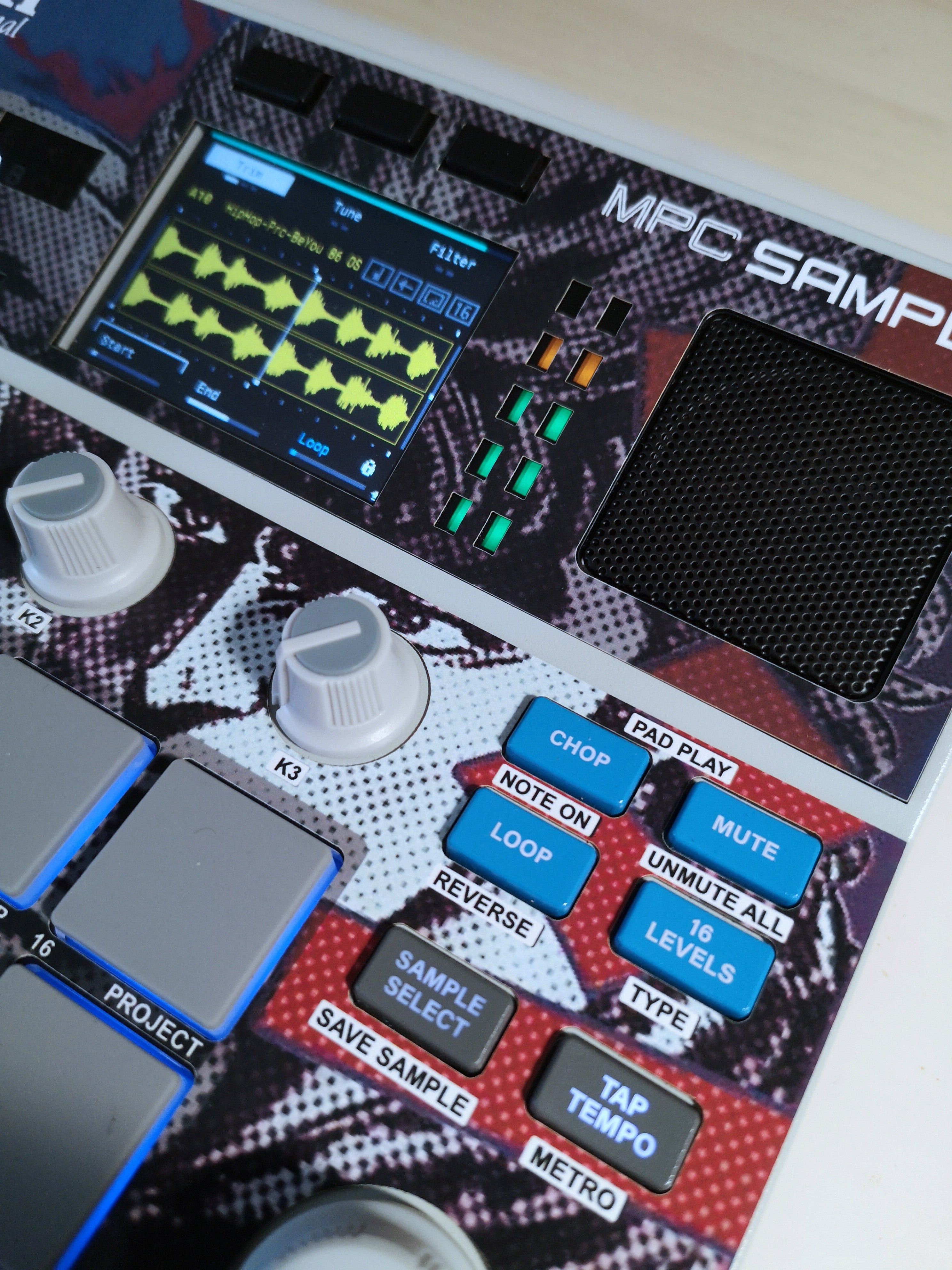 Hokuto No Ken - AKAI MPC Sample Skin